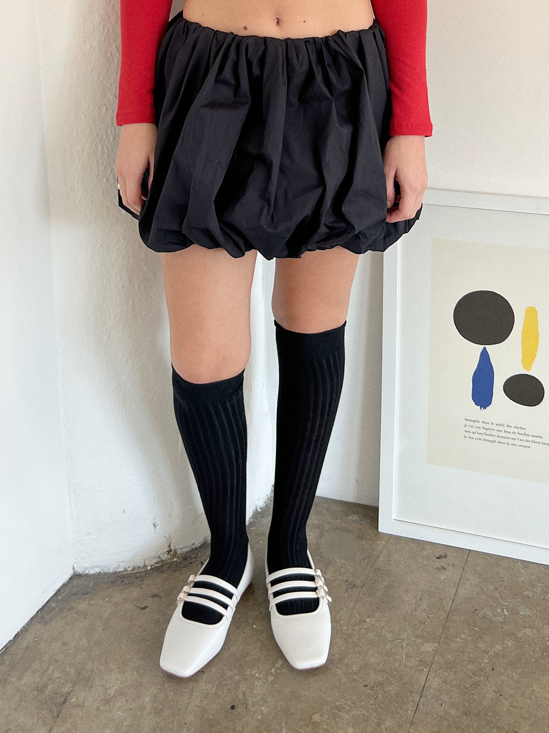 Balloon Skirt - Black – Lisa Says Gah