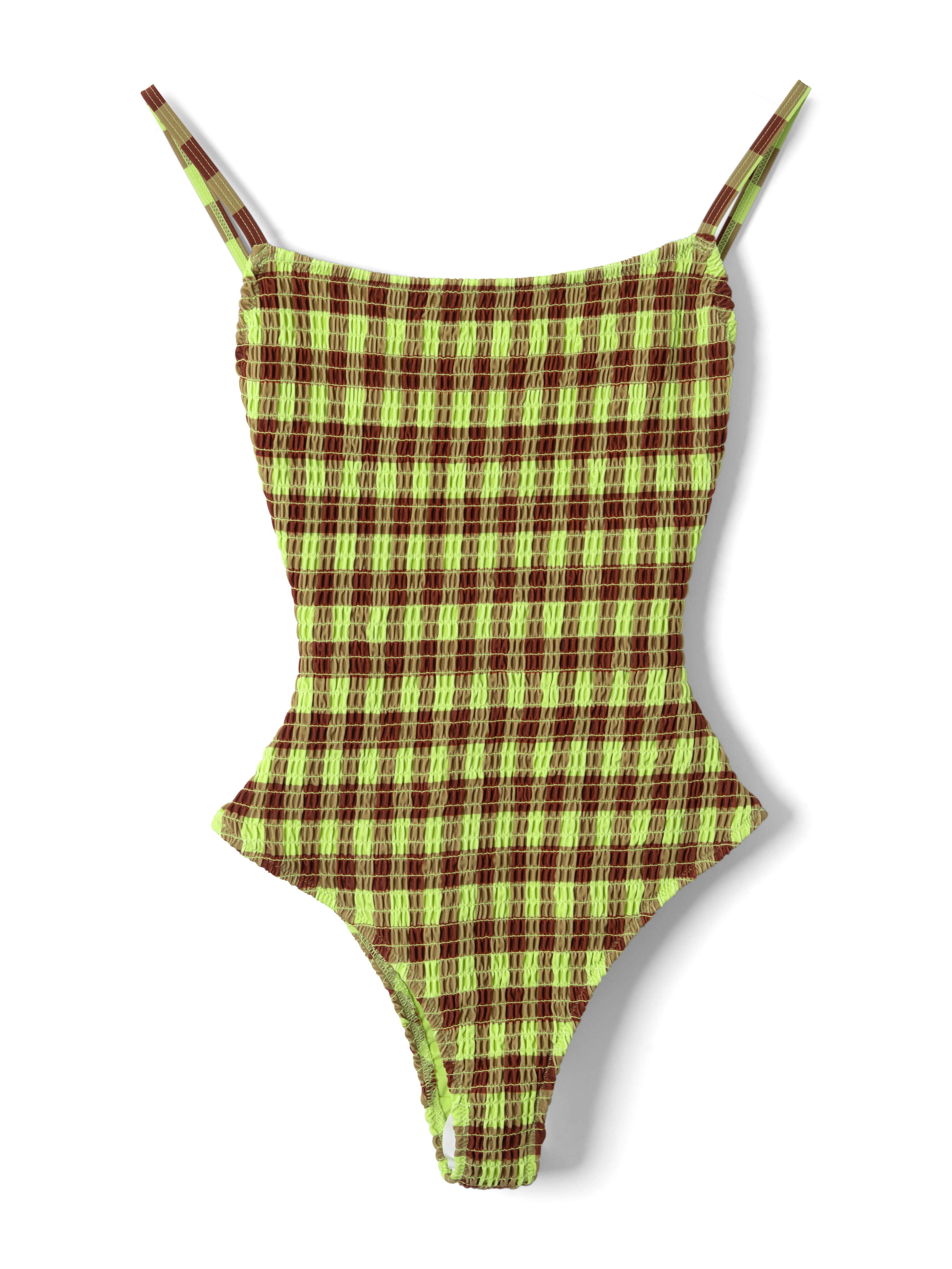 Lisa Says Gah Lilibet Swimsuit - Green Check