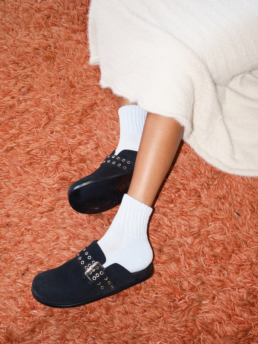 Lena Chunky Mule - Olive – Lisa Says Gah