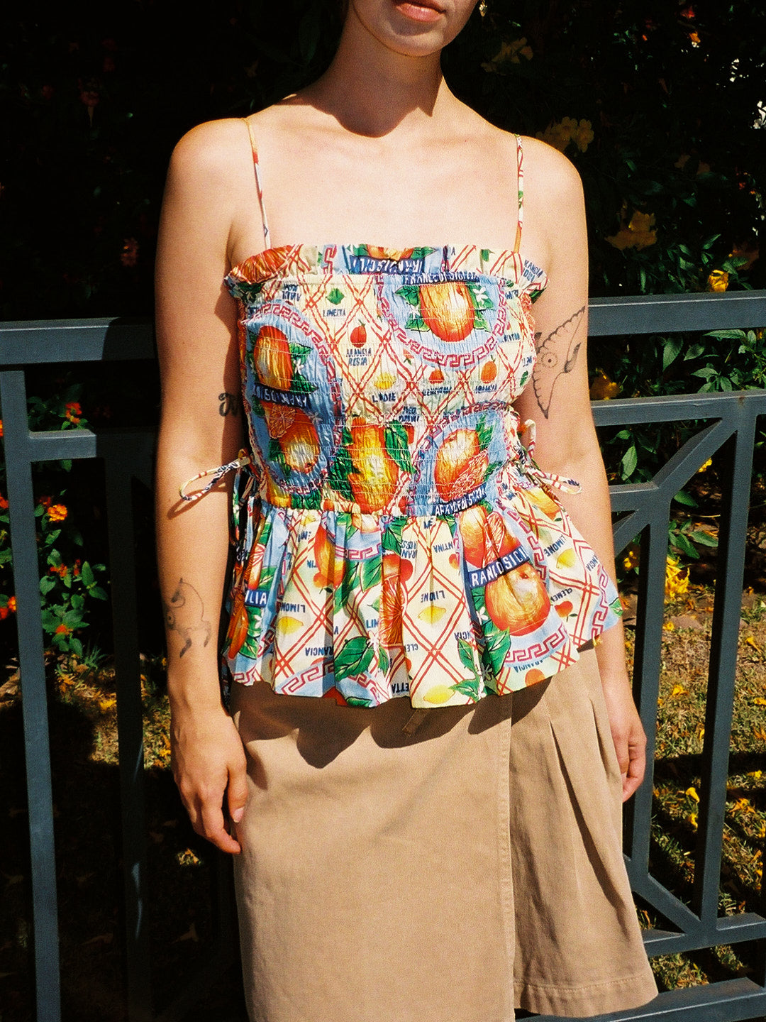 Marina Cami - Orange Wrappers – Lisa Says Gah