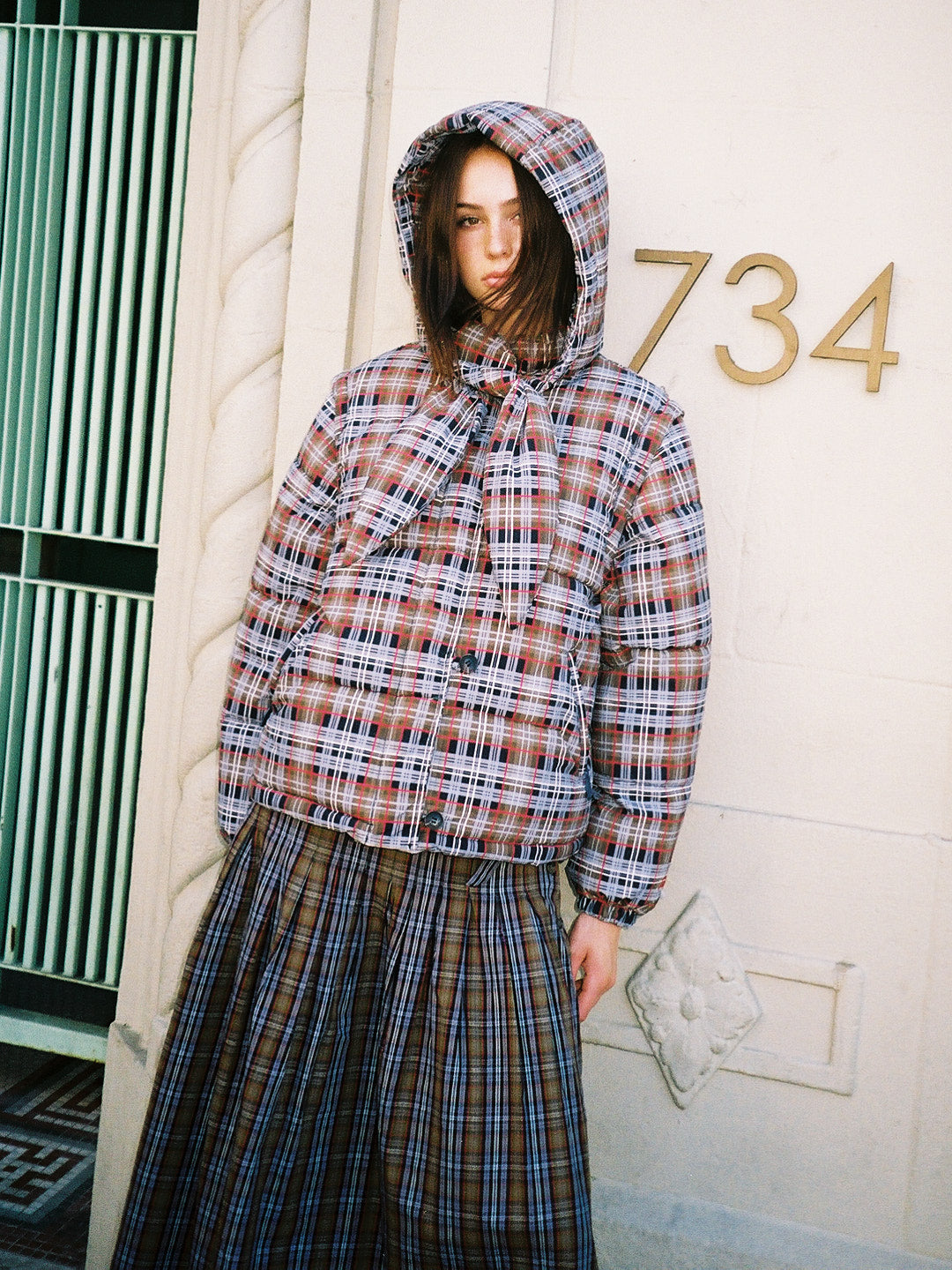 Pearl Puffer Multi Check – Lisa Says Gah