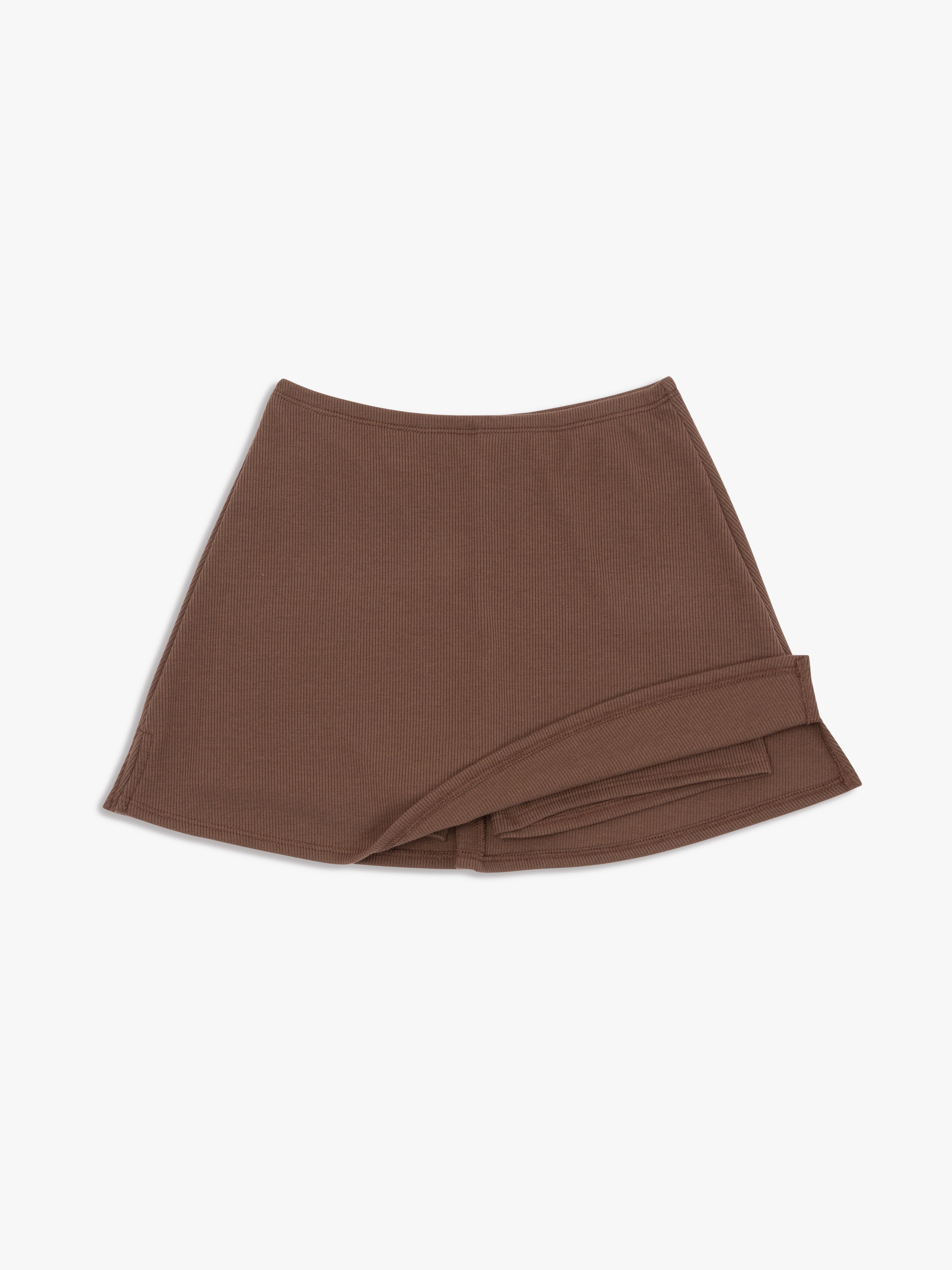Darcy Skort - Brown – Lisa Says Gah