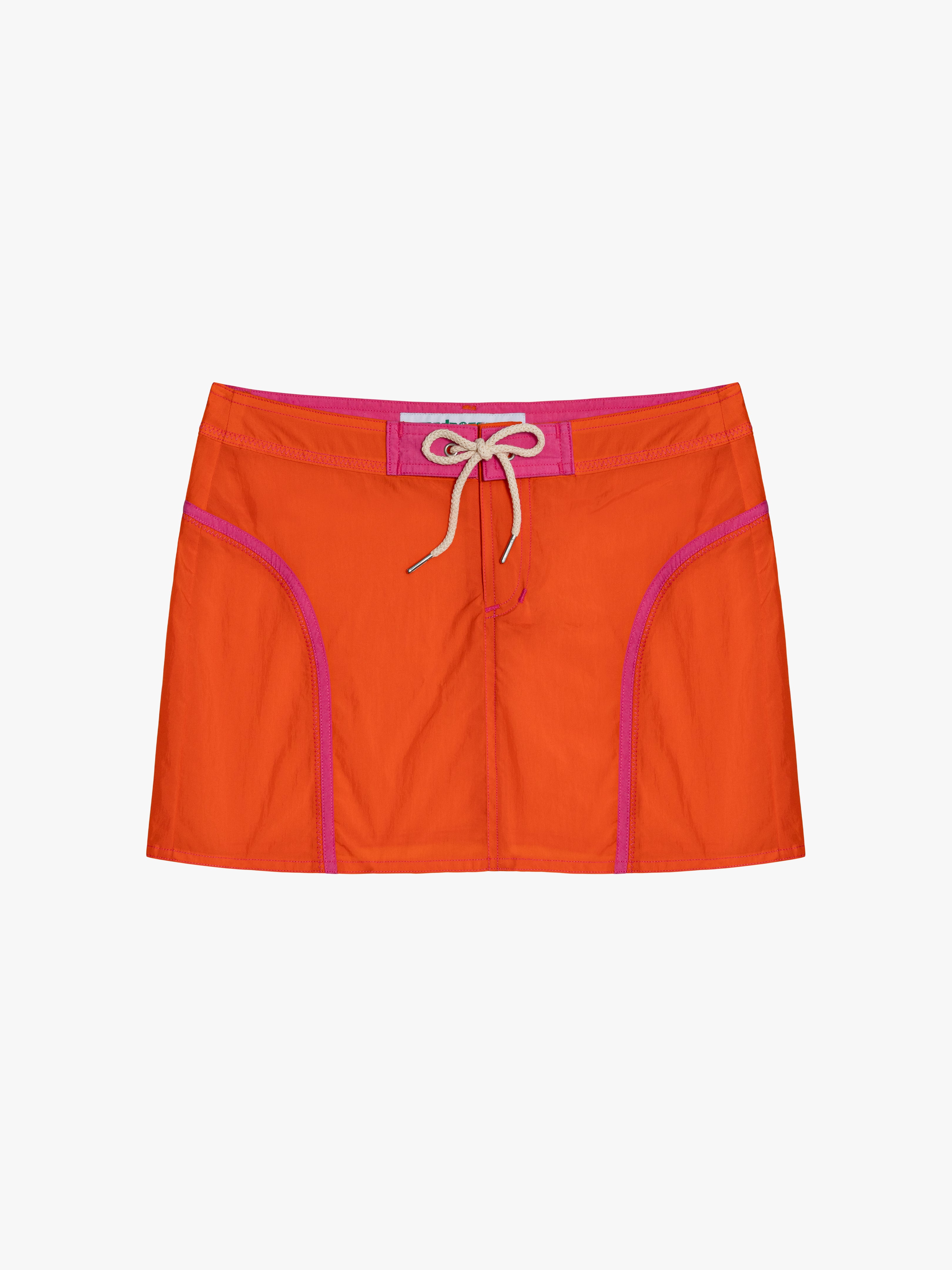 Made Some Mini Skirt - Orange & Pink – Lisa Says Gah