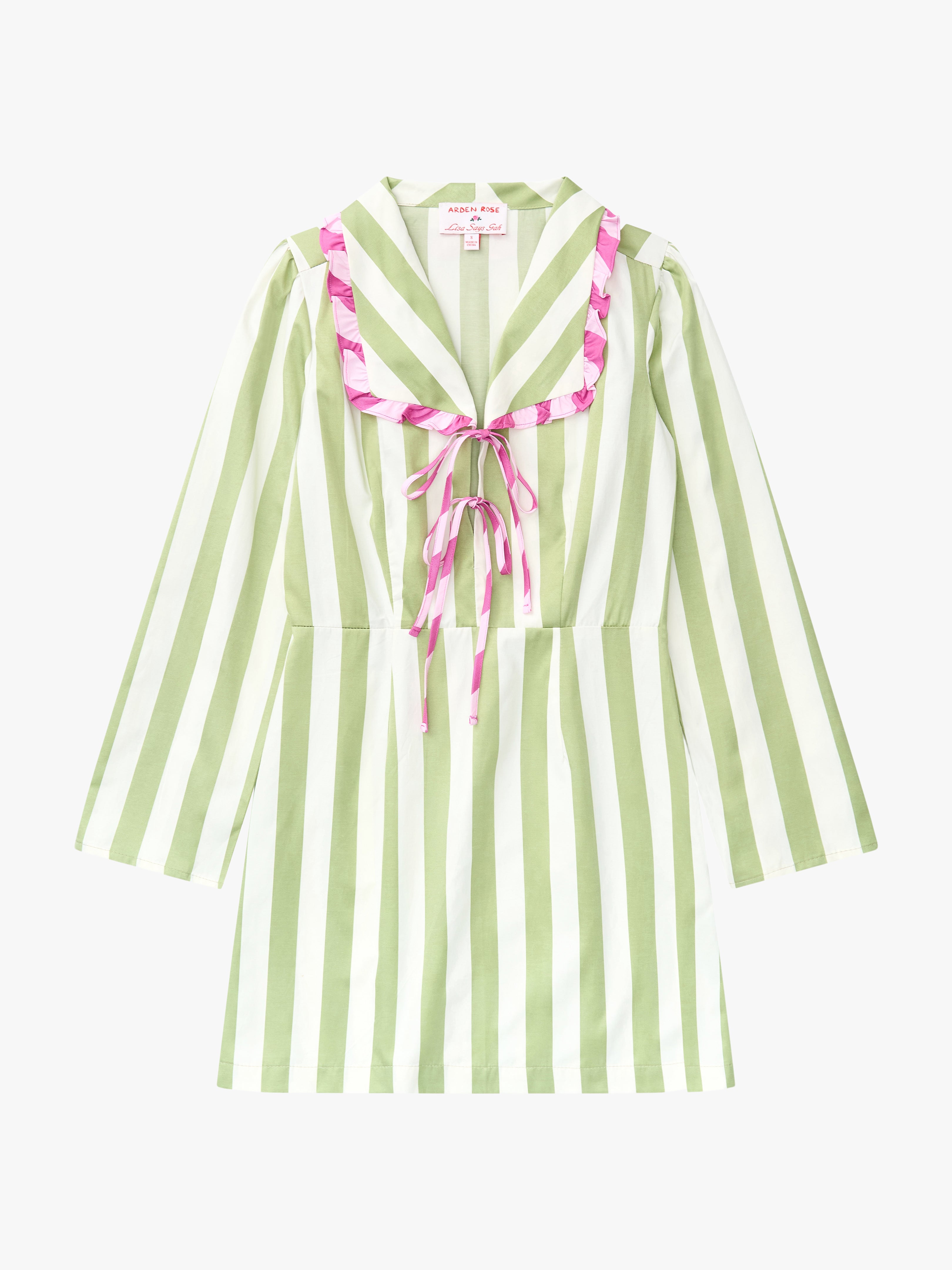 Mayfair Dress - Ivy Stripe Ivy Stripe / S Mayfair Dress - Ivy Stripe Ivy Stripe / S