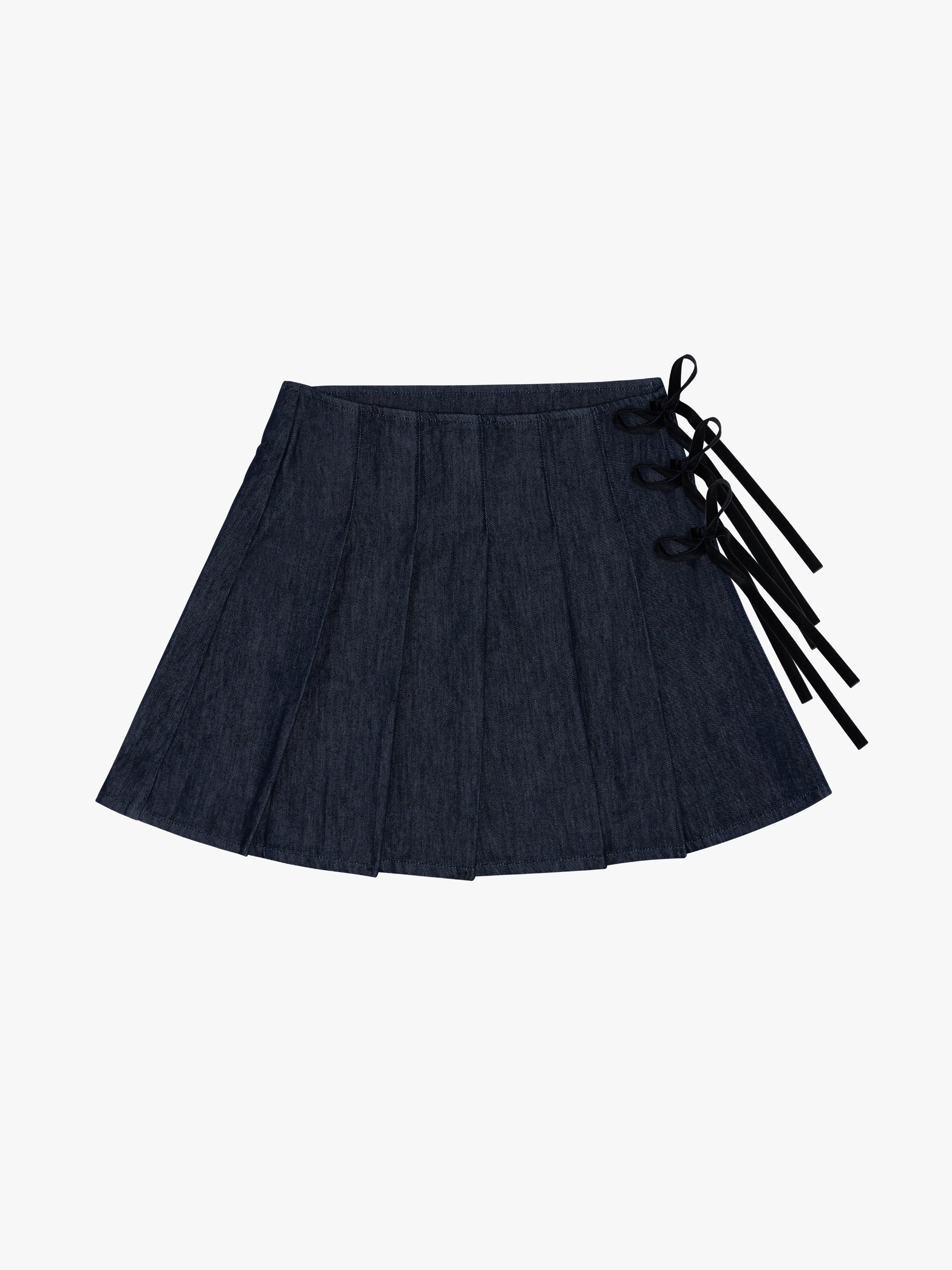 Naomi Wrap Skirt - Dark Wash Denim – Lisa Says Gah