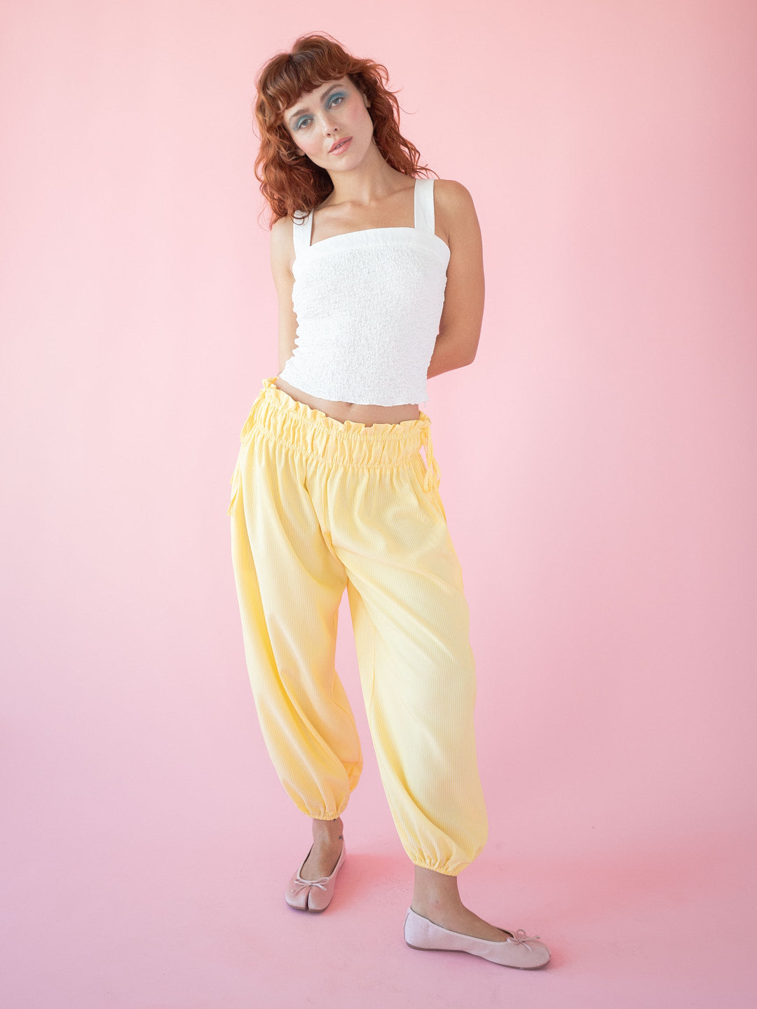 Poppy Pant - Lemon – Lisa Says Gah
