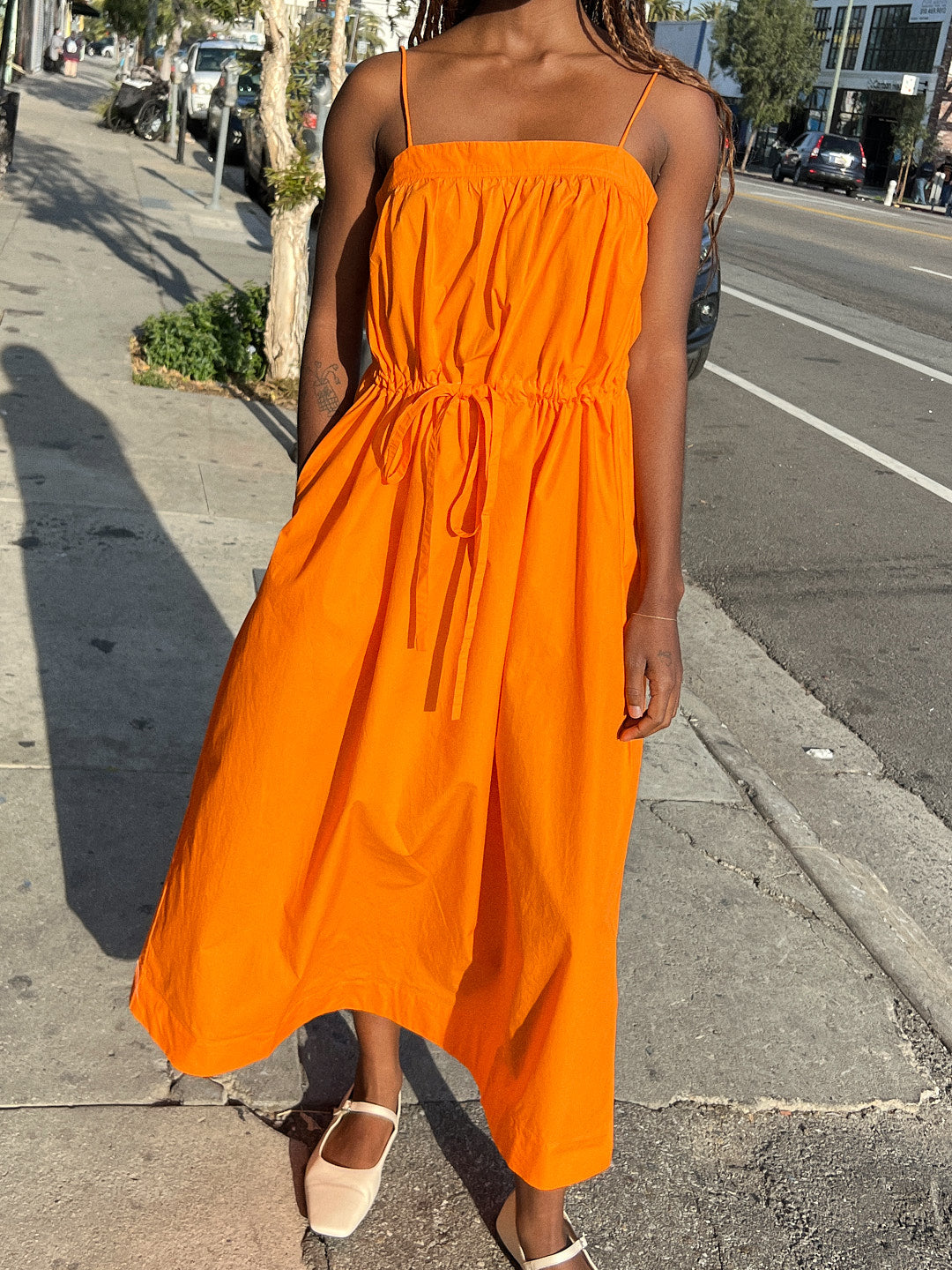 Poplin maxi dress Clearance