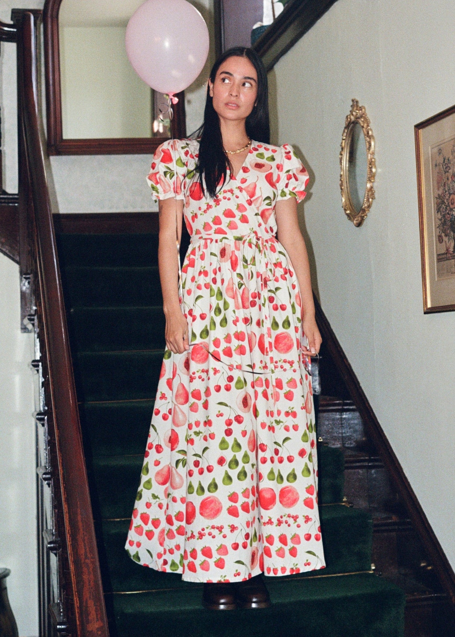 Topanga Dress - Fruit Print