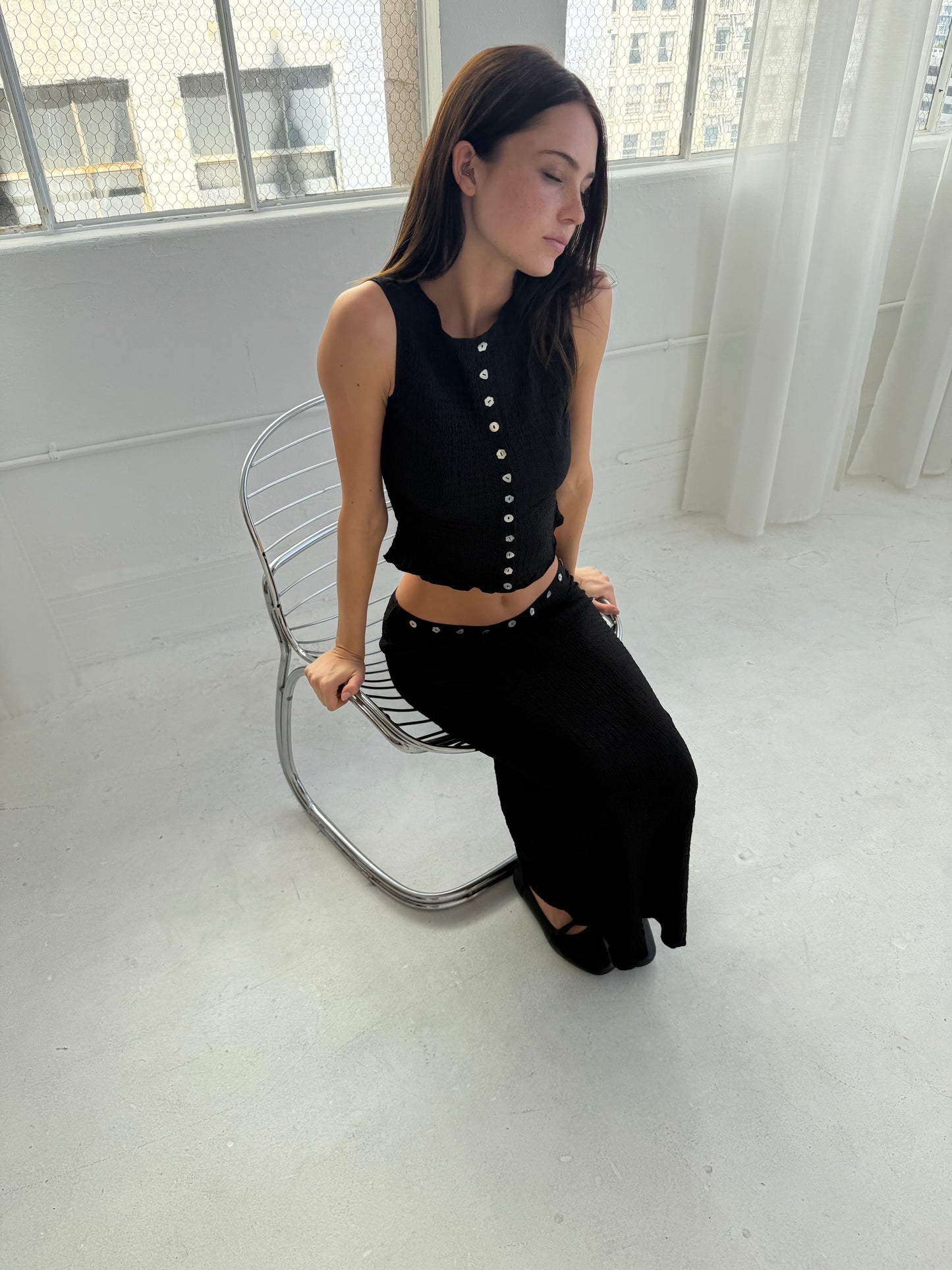 Sammy Skirt - Caviar