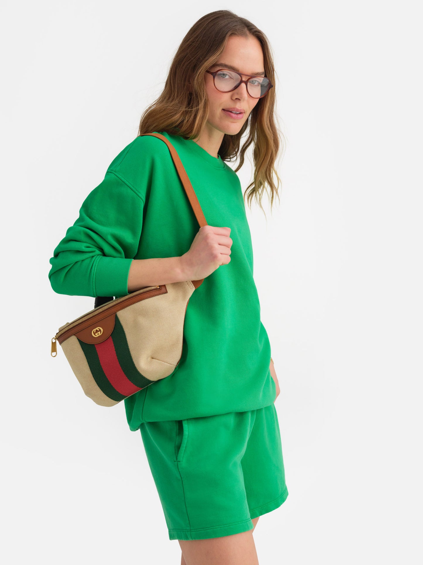 Organic Fleece Short - Basil