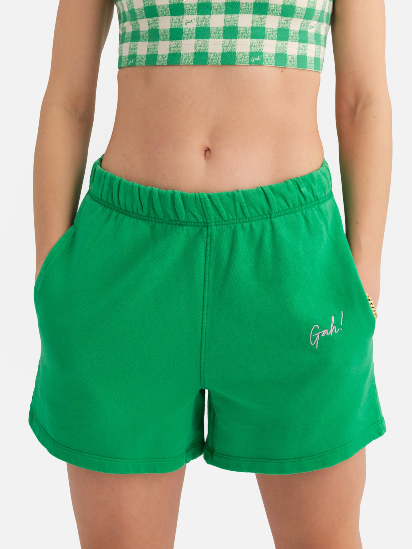 Organic Fleece Short - Basil