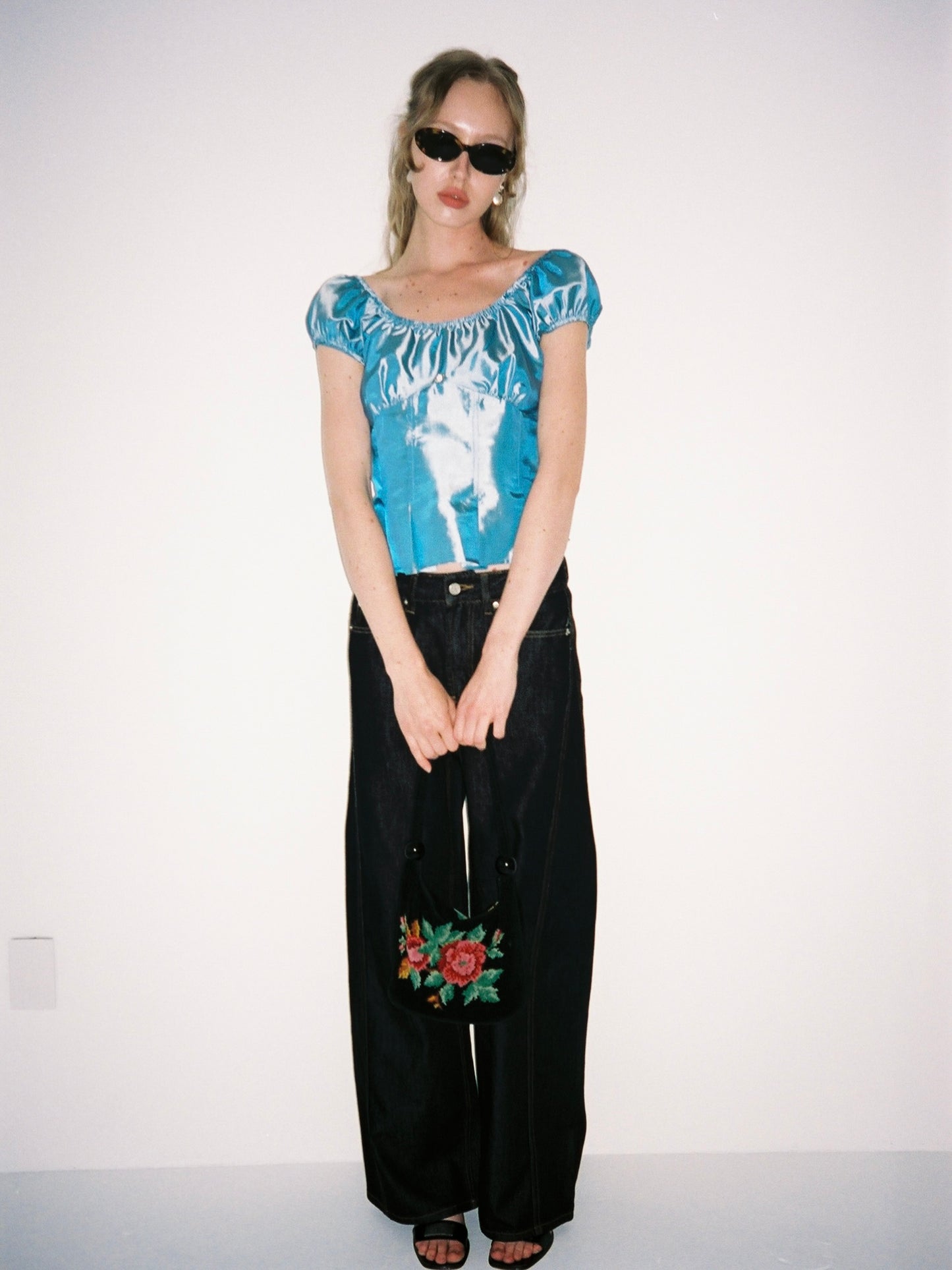 Pat Top - Venetian Blue