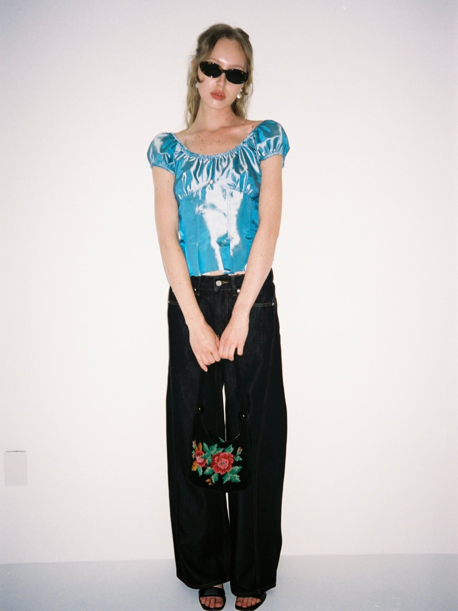 Pat Top - Venetian Blue