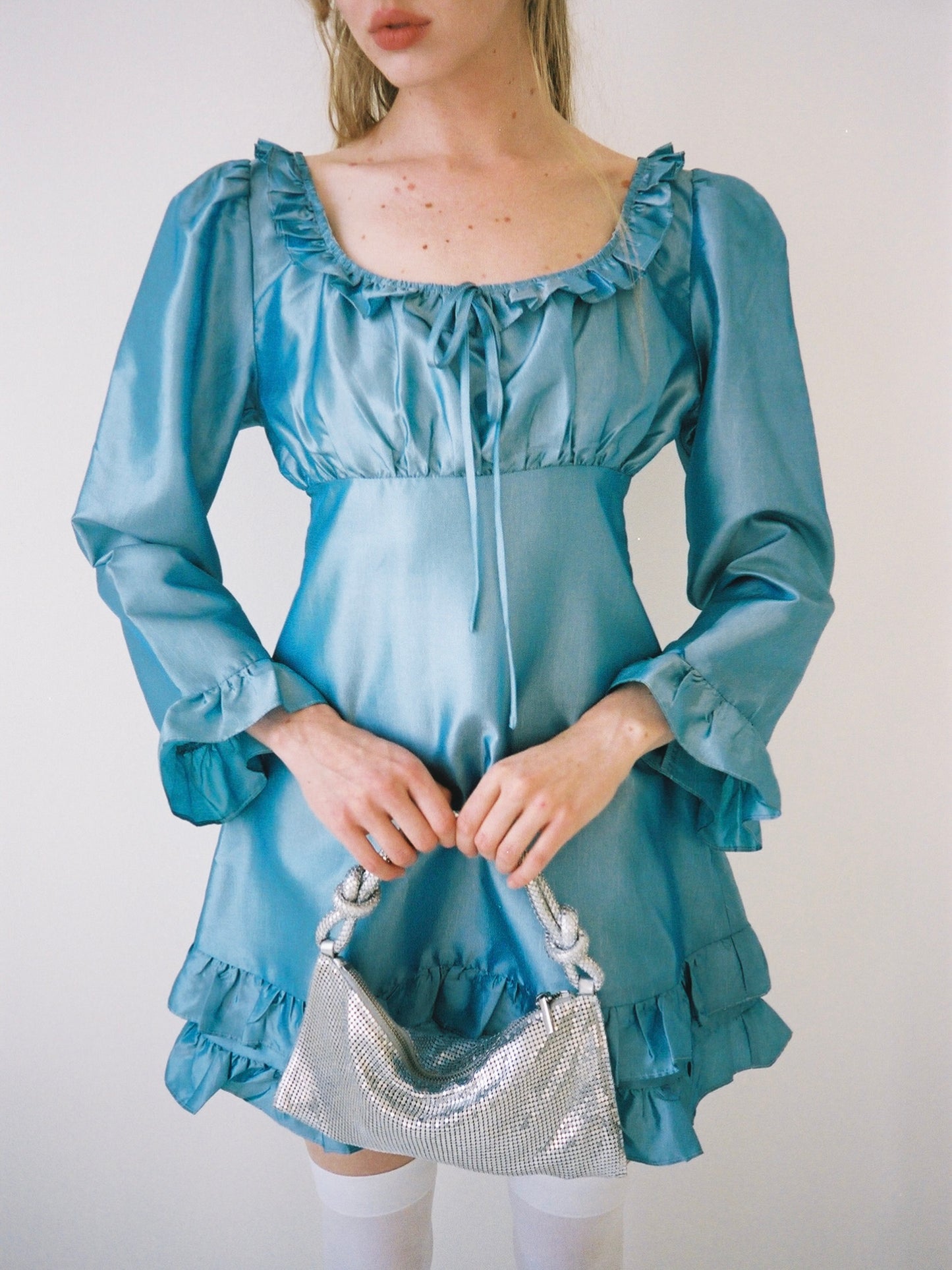 Philippa Dress - Venetian Blue