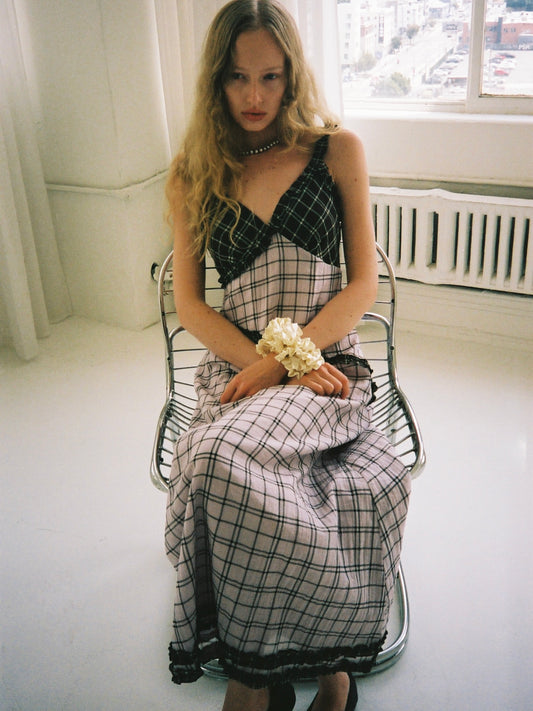 Lulu Dress - Plaid Mix