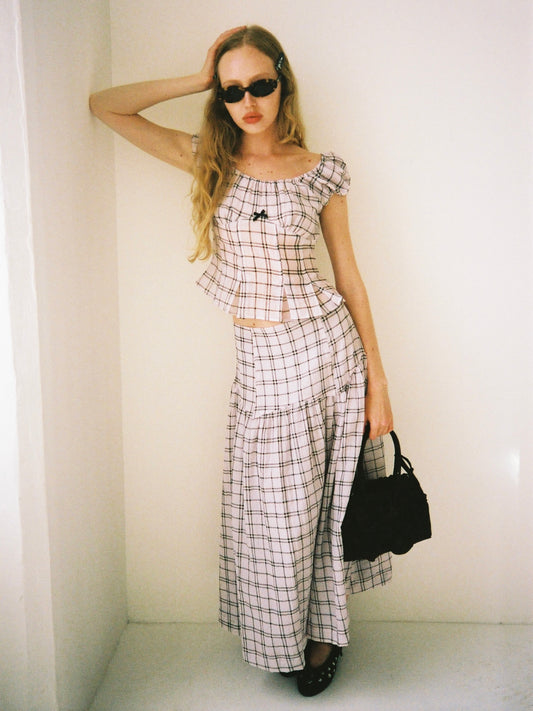 Penny Skirt - Ballet Plaid