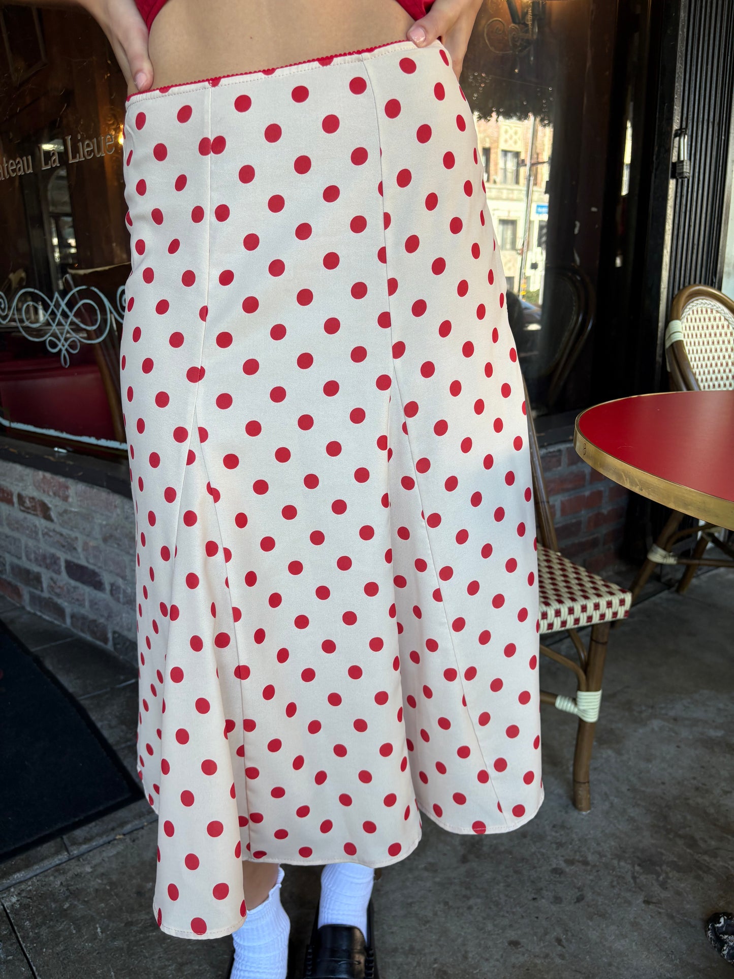 Amora Skirt - Scarlett Dot – Lisa Says Gah