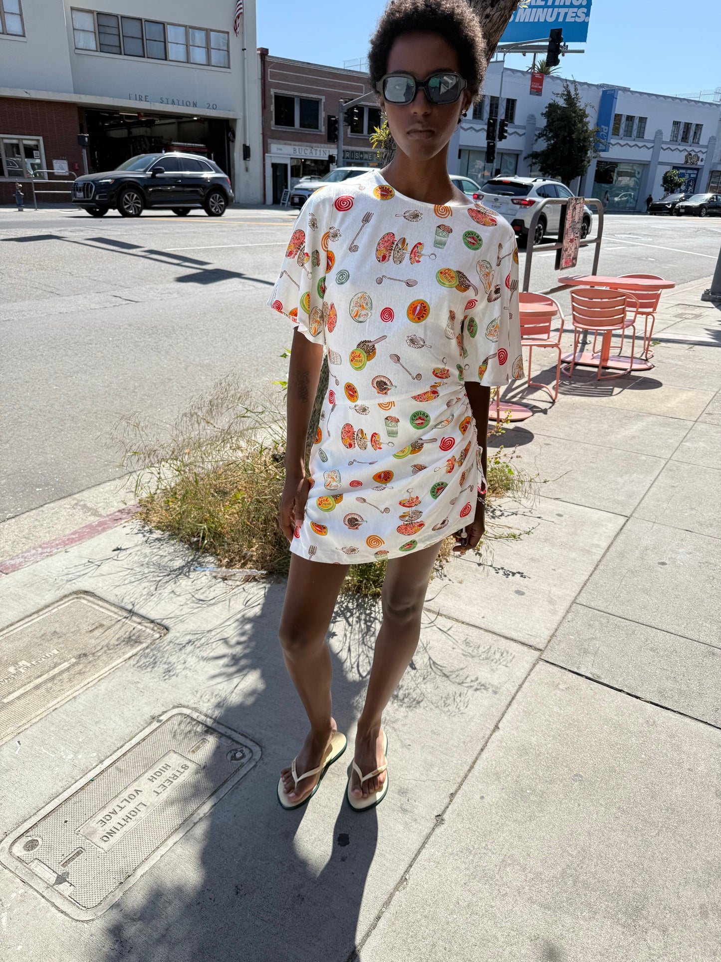 Belle Dress - Caviar Dreams White