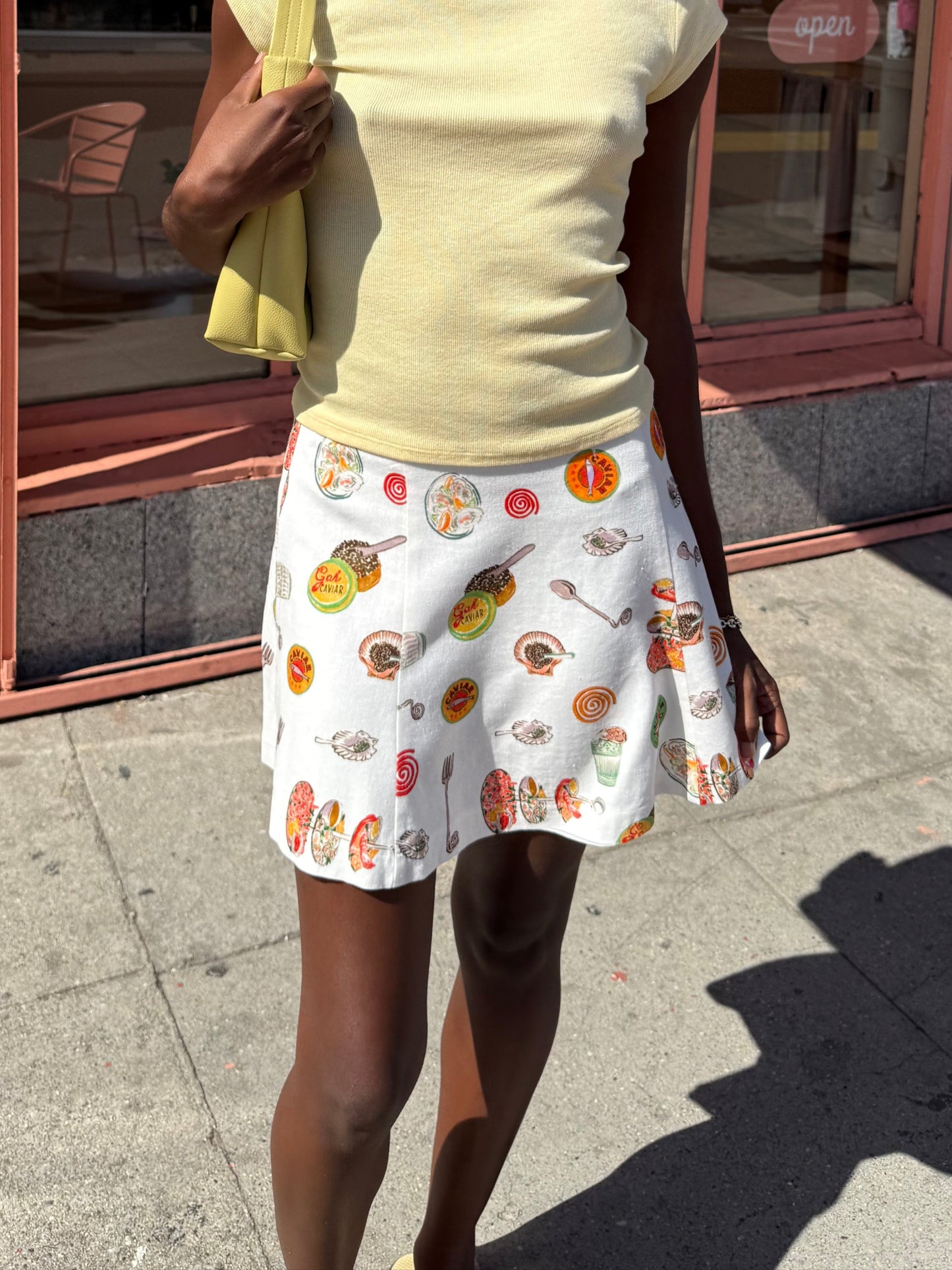 Star Skirt - Caviar Dreams White