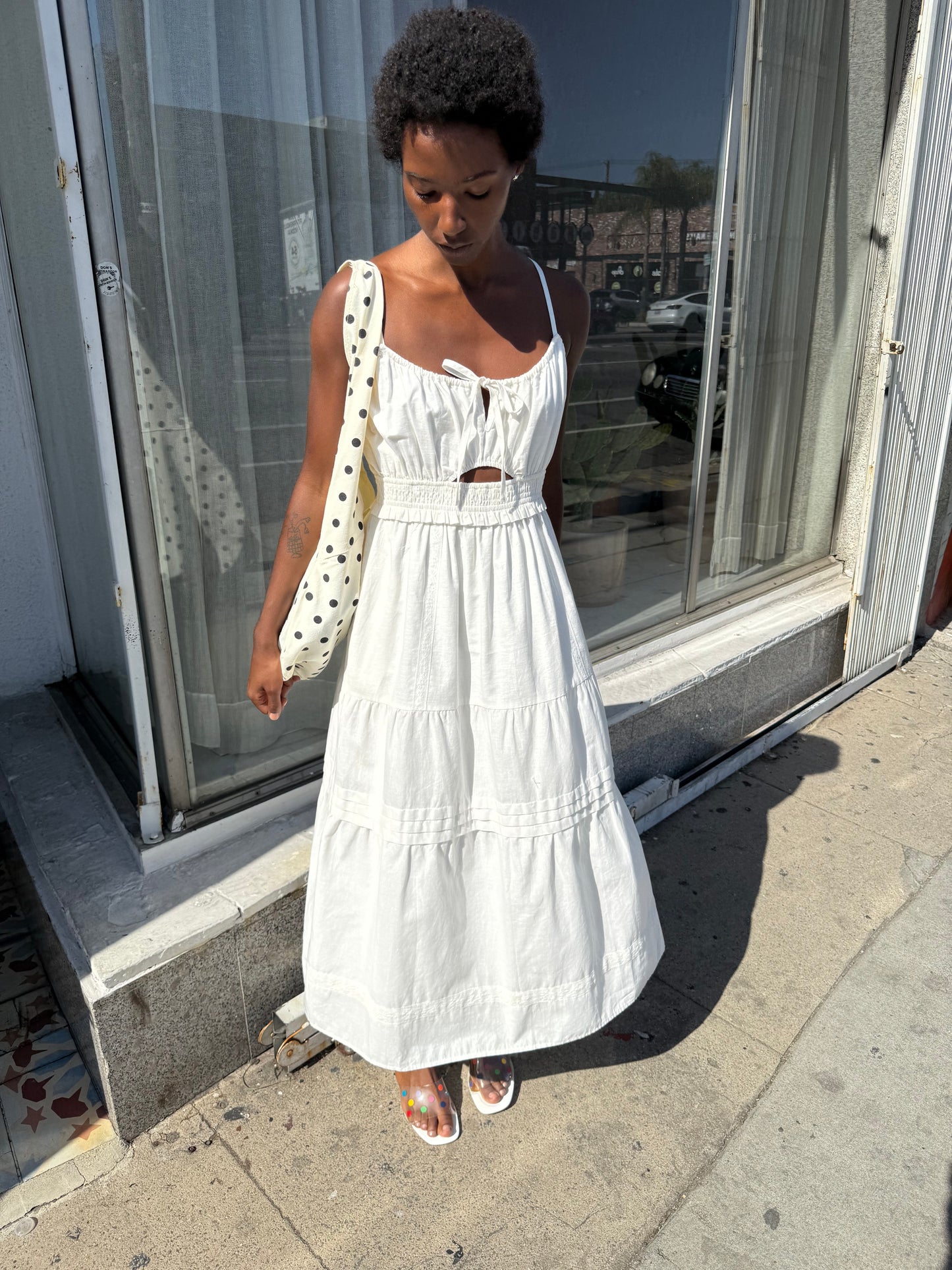 Claudia Dress - Dove