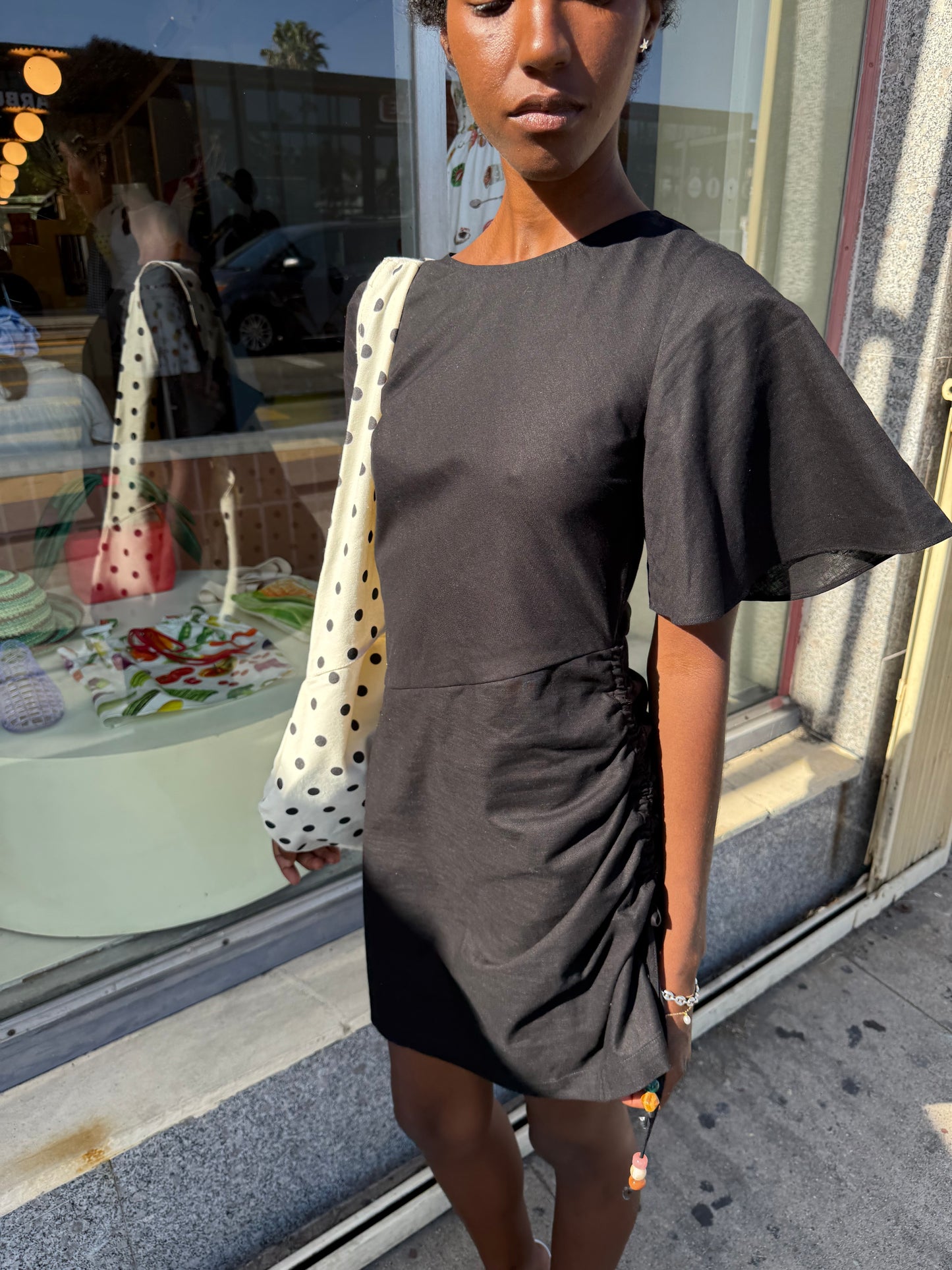 Belle Dress - Caviar