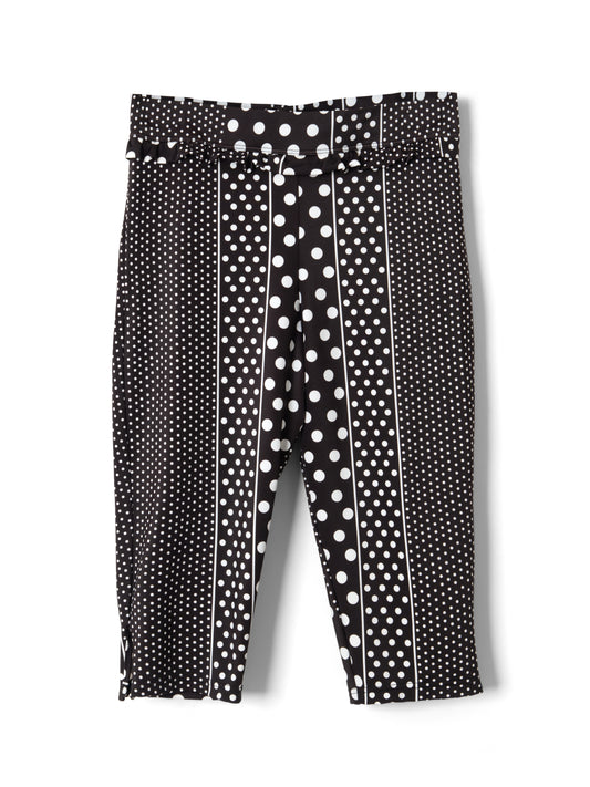 Cove Capri Short - Spot Stripe