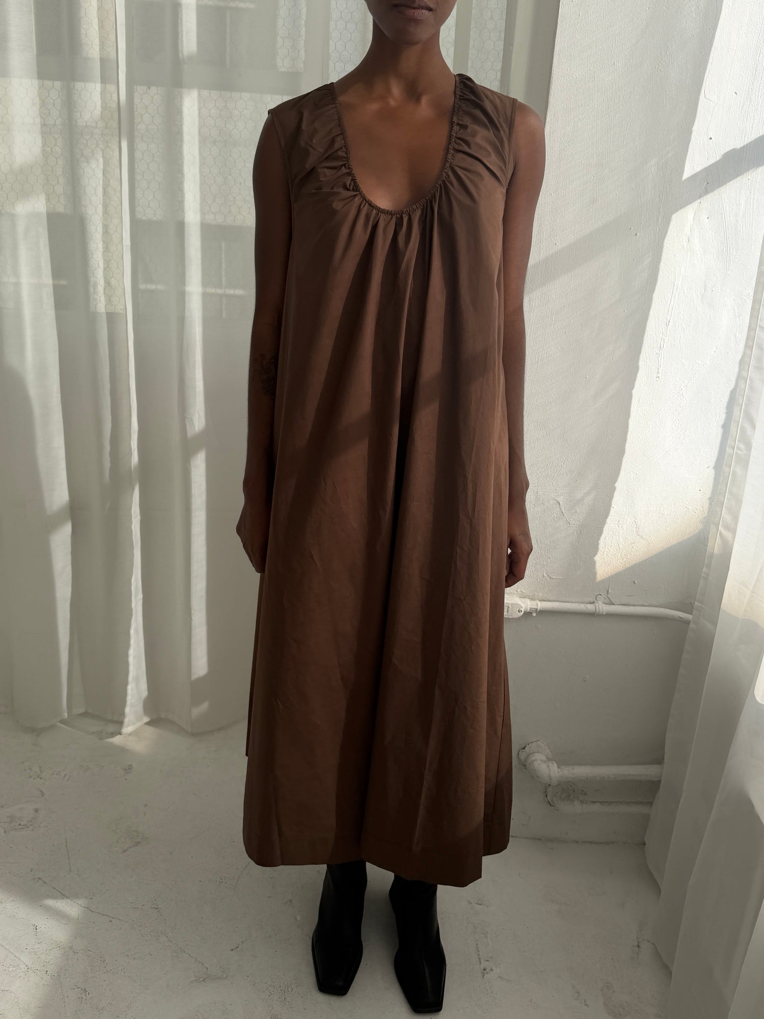 Peggy Dress - Chocolate