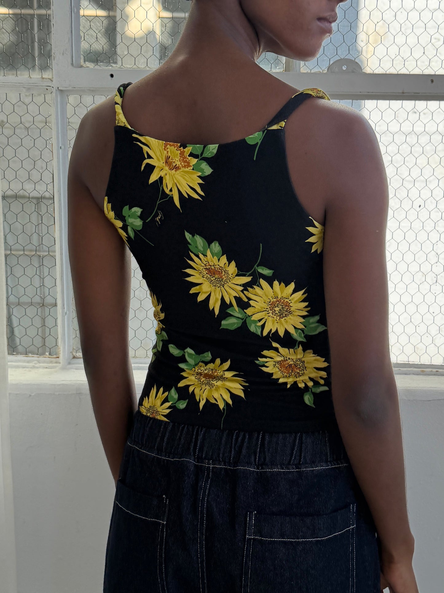 Jean Top - Midnight Sunflower