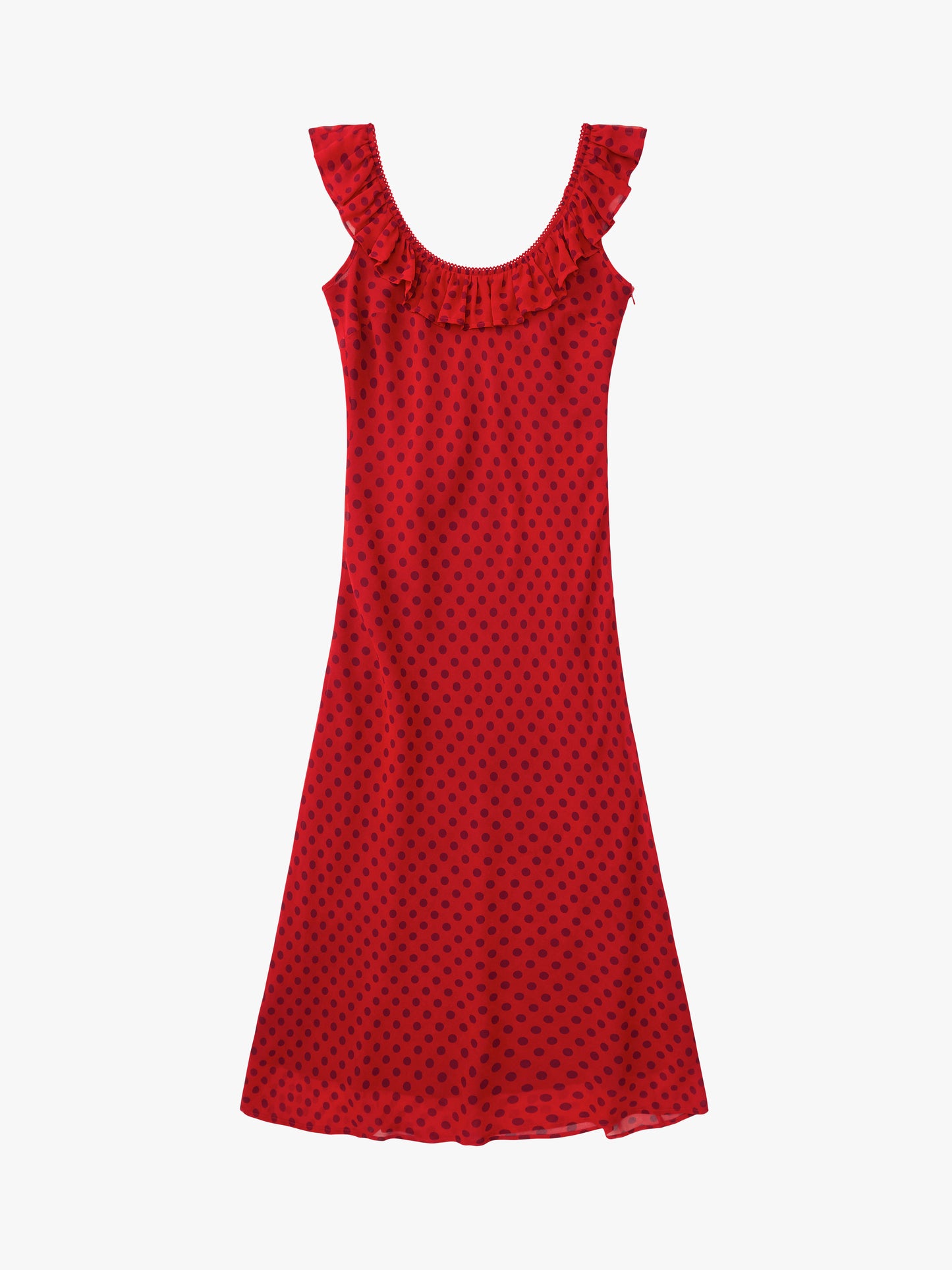 Dahlia Dress - Red Dot