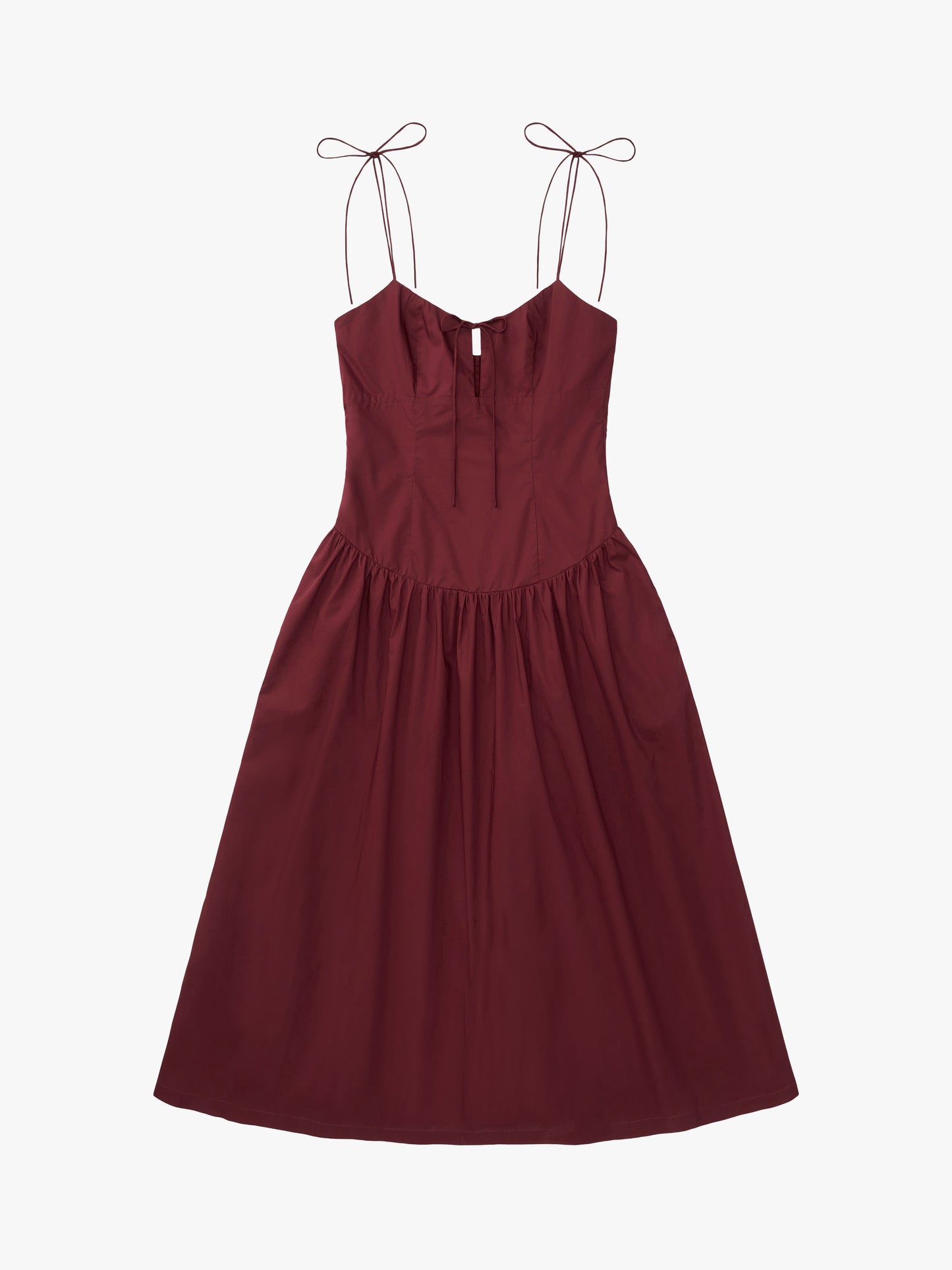 Juliette Dress - Merlot