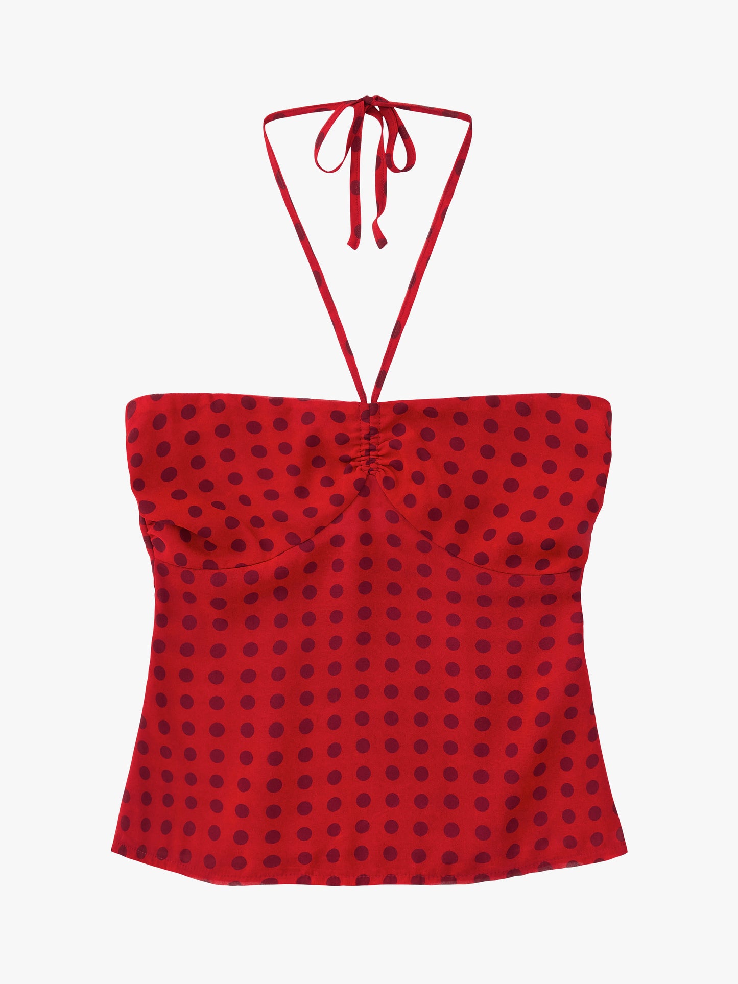Suki Top - Red Dot