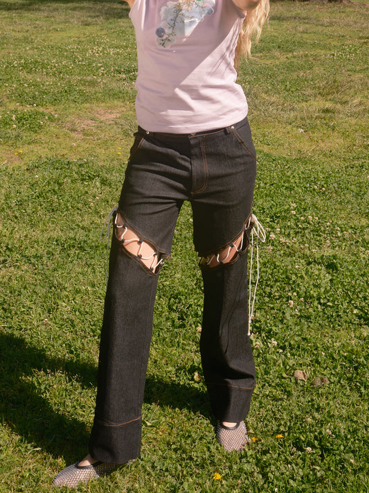 Link Pants - Blueberry Denim