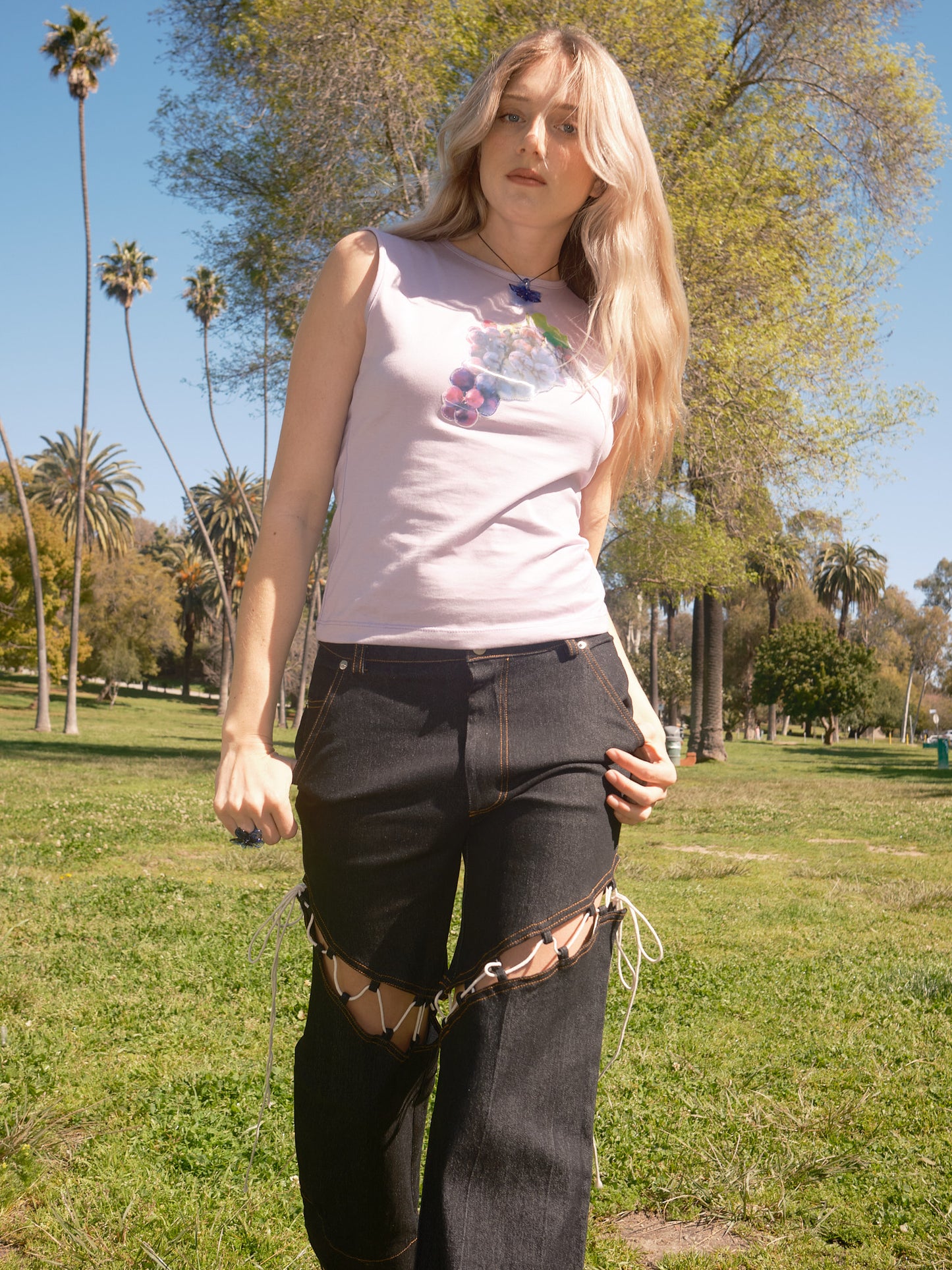 Link Pants - Blueberry Denim