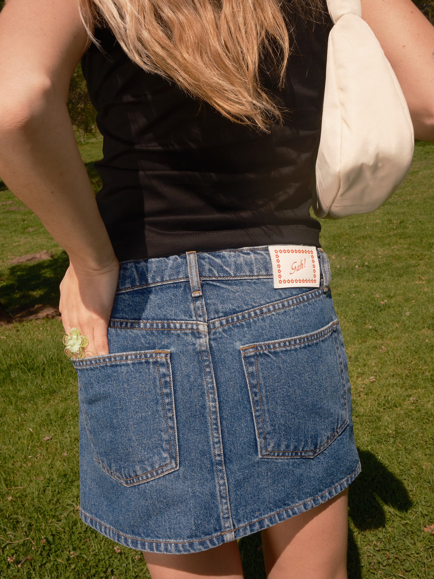 Blossom Skirt - Vintage Indigo Wash