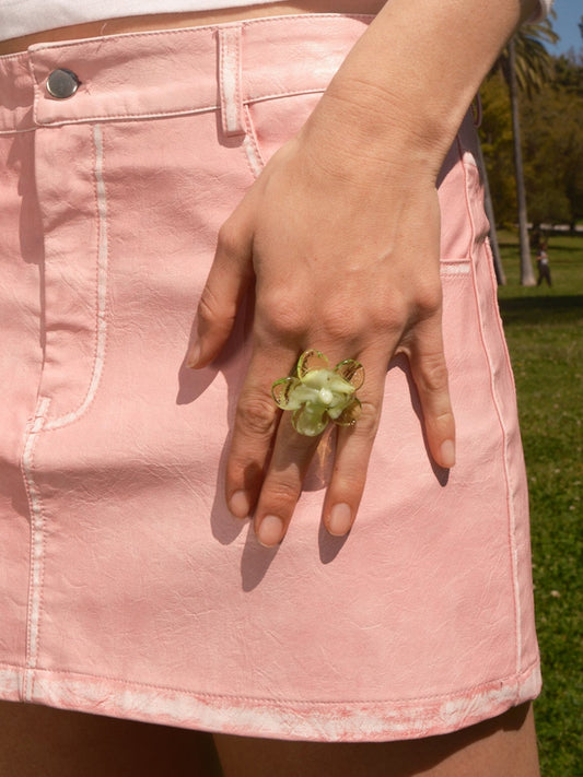 Hibiscus Ring - Green