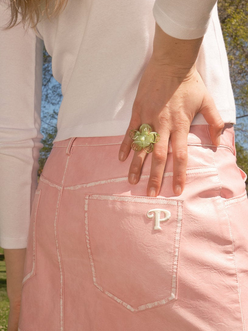 Hibiscus Ring - Green