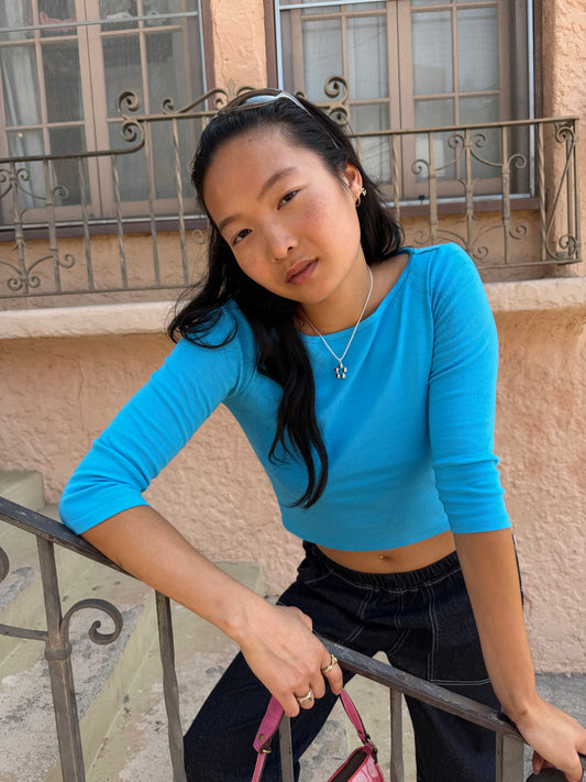 Nia Top - Turquoise
