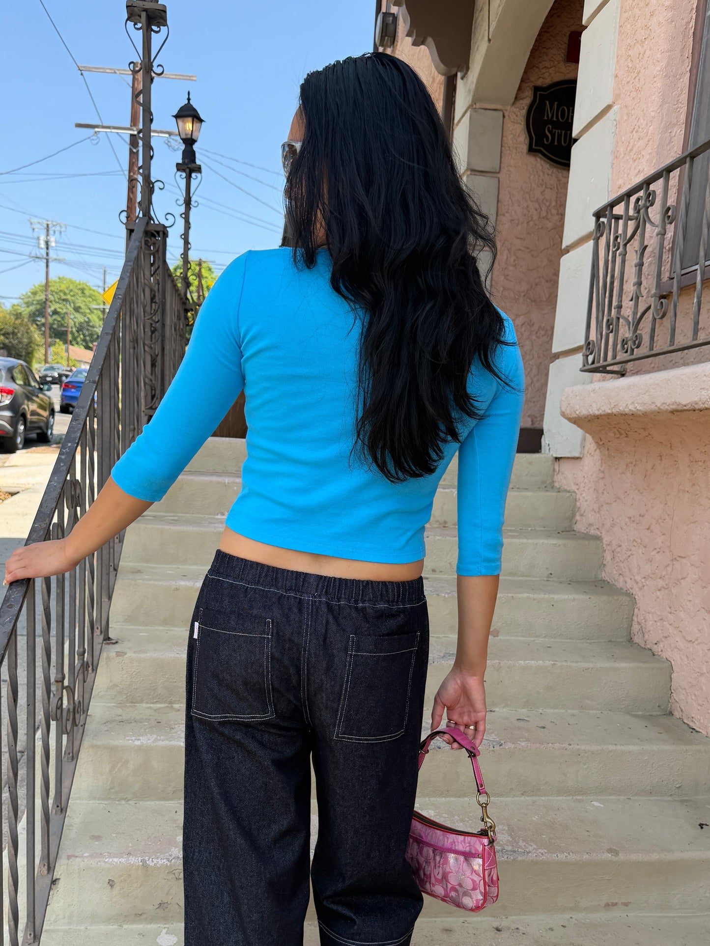 Nia Top - Turquoise