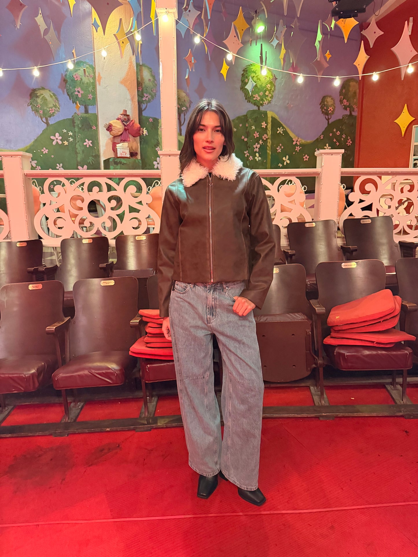 Shyla Jacket - Washed Brown