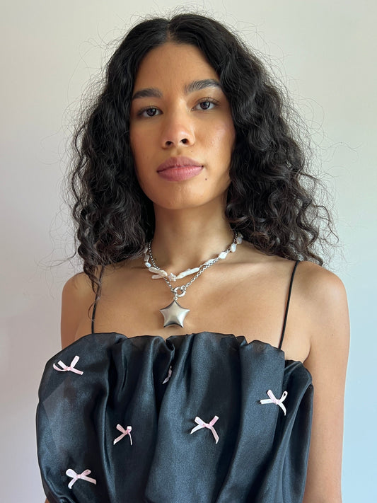 Angel Wings Necklace - Silver