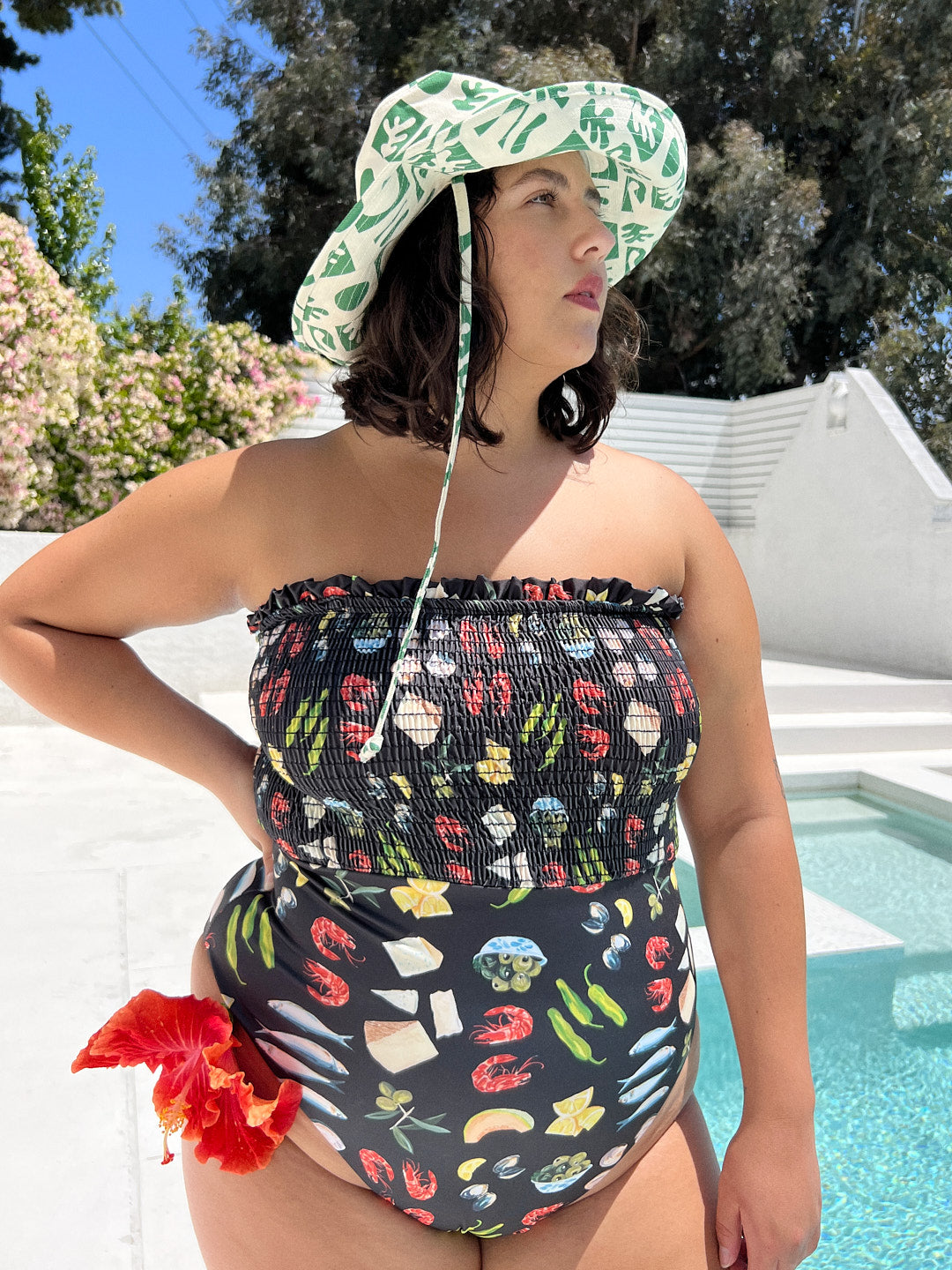 Portia One Piece - Tapas Black – Lisa Says Gah