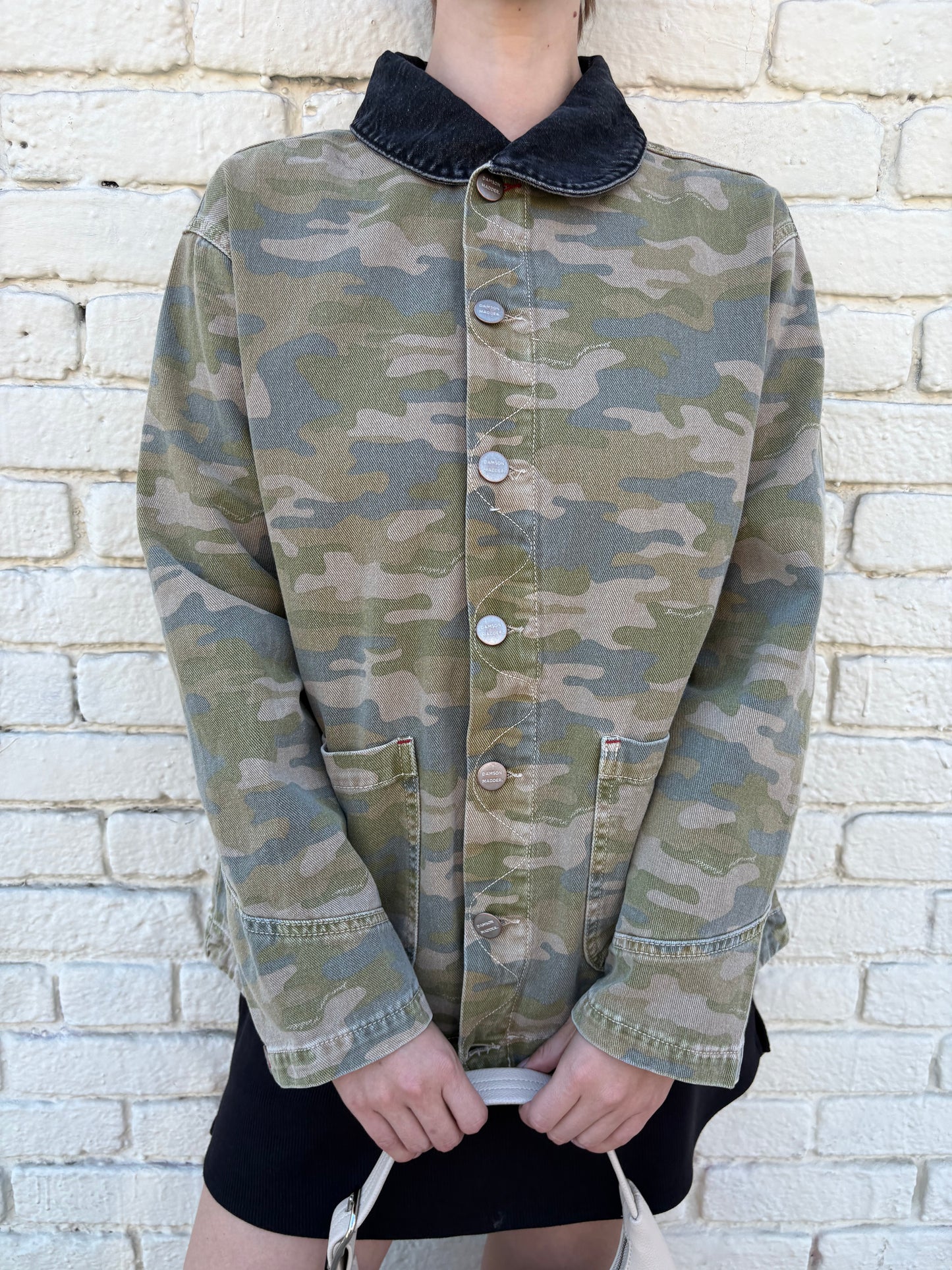 Francis Jacket - Green Camo
