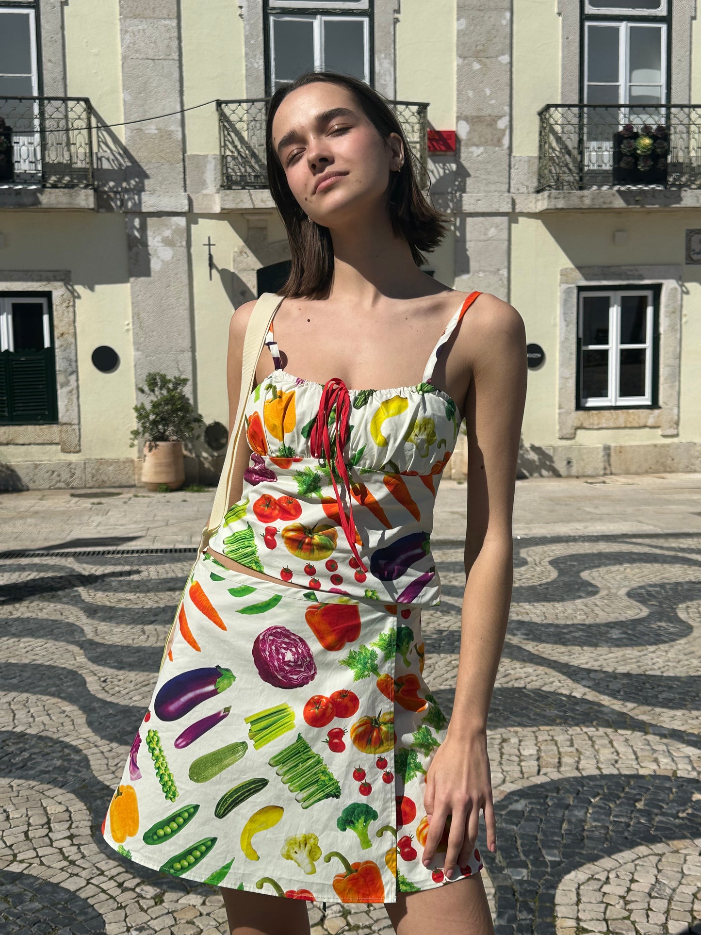 Farmers Market Skirt - Vegetable