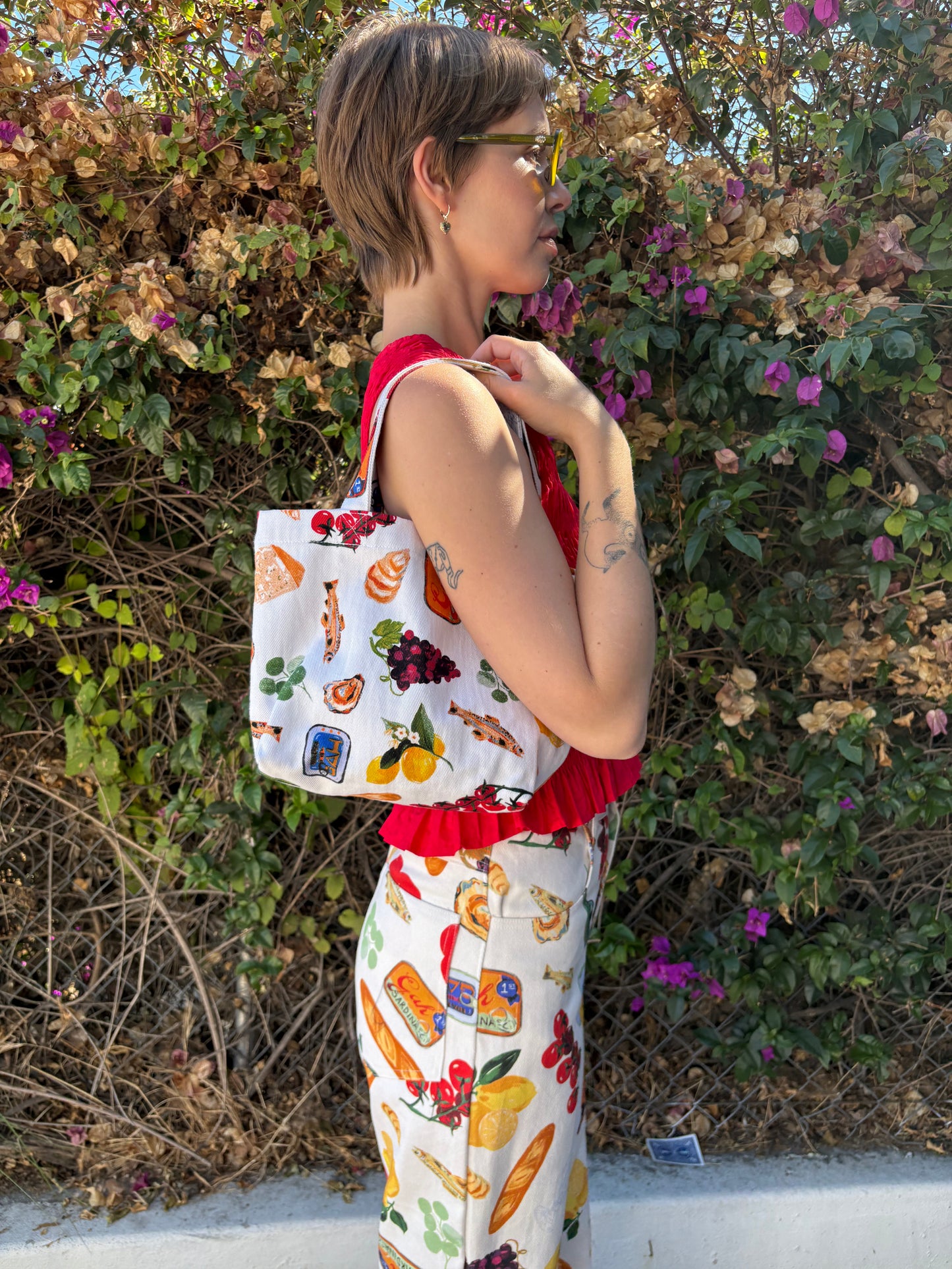 Baby Tote - Italian Summer Ivory