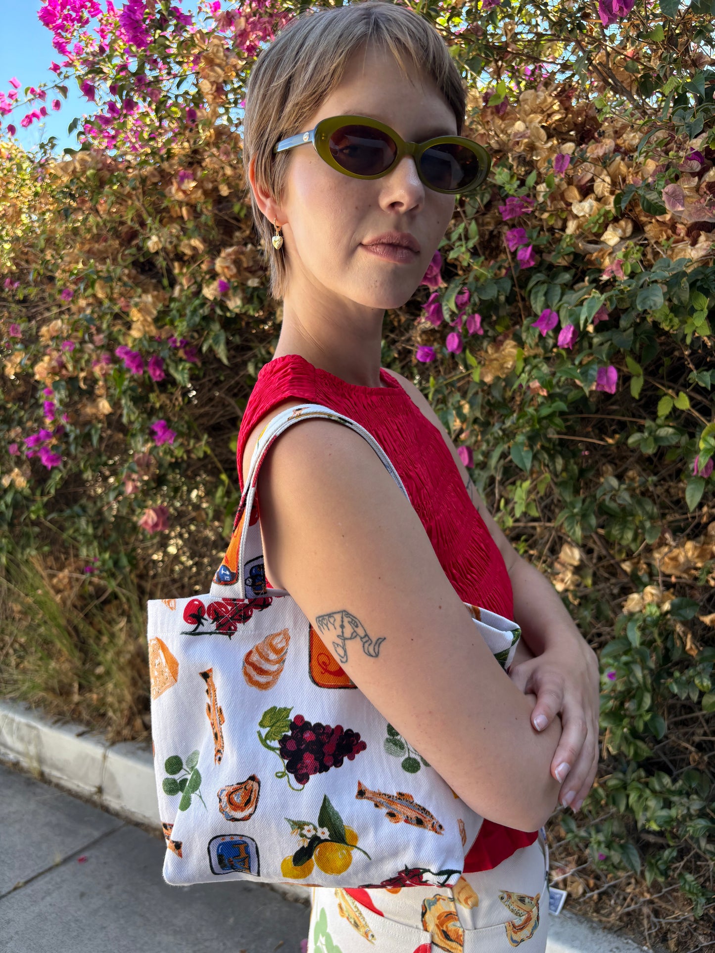 Baby Tote - Italian Summer Ivory