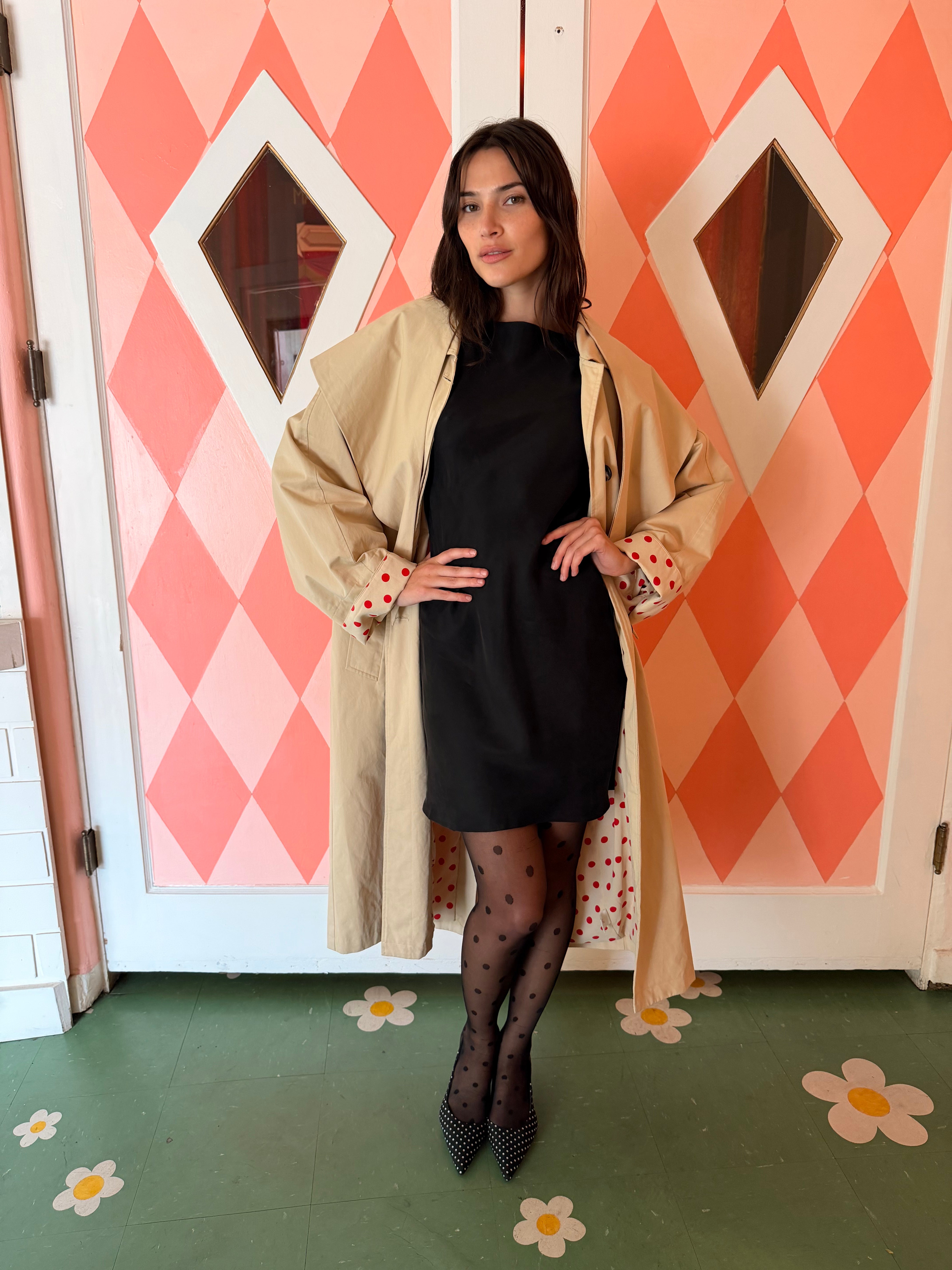 Olson Trench - Scarlett Dot – Lisa Says Gah