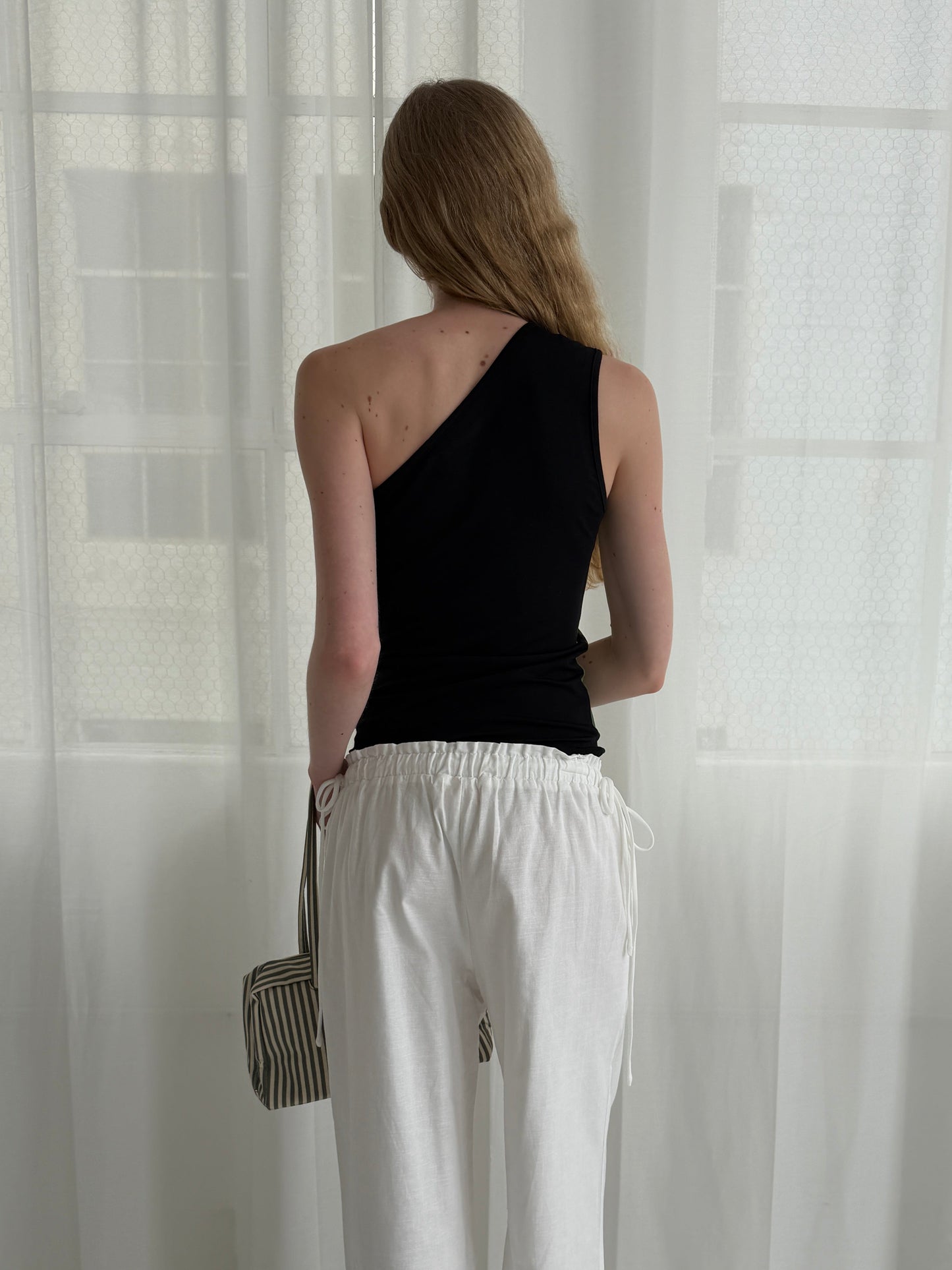 Fruit Slice One Shoulder - Kiwi