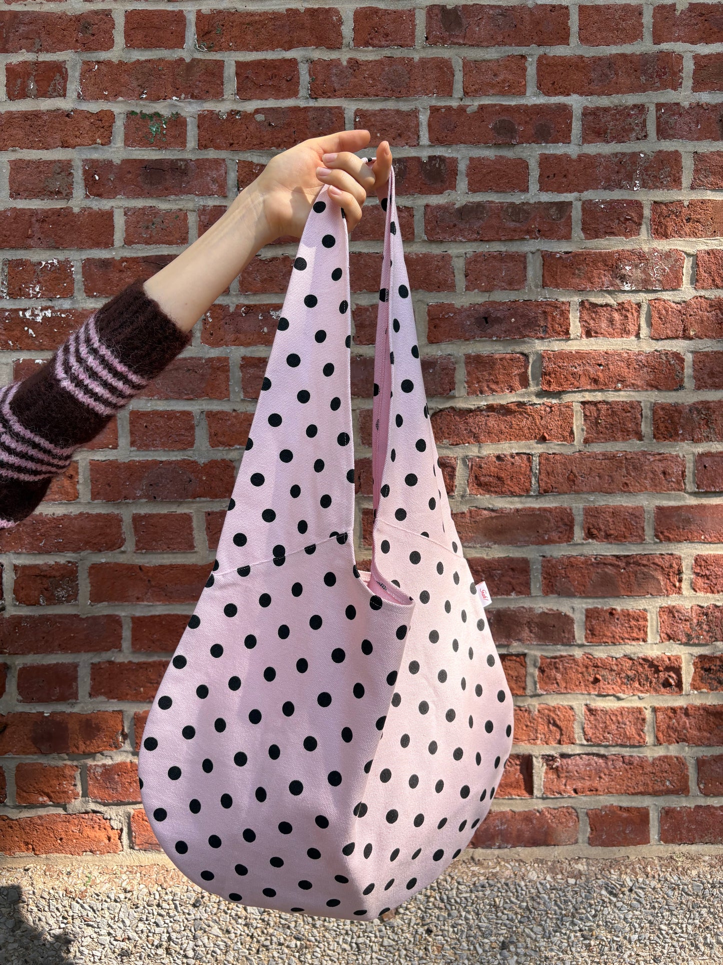 Vera Tote Bag - Pink Dot