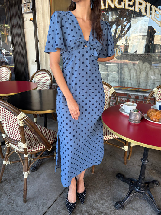 Jess Dress - Oxford Dot