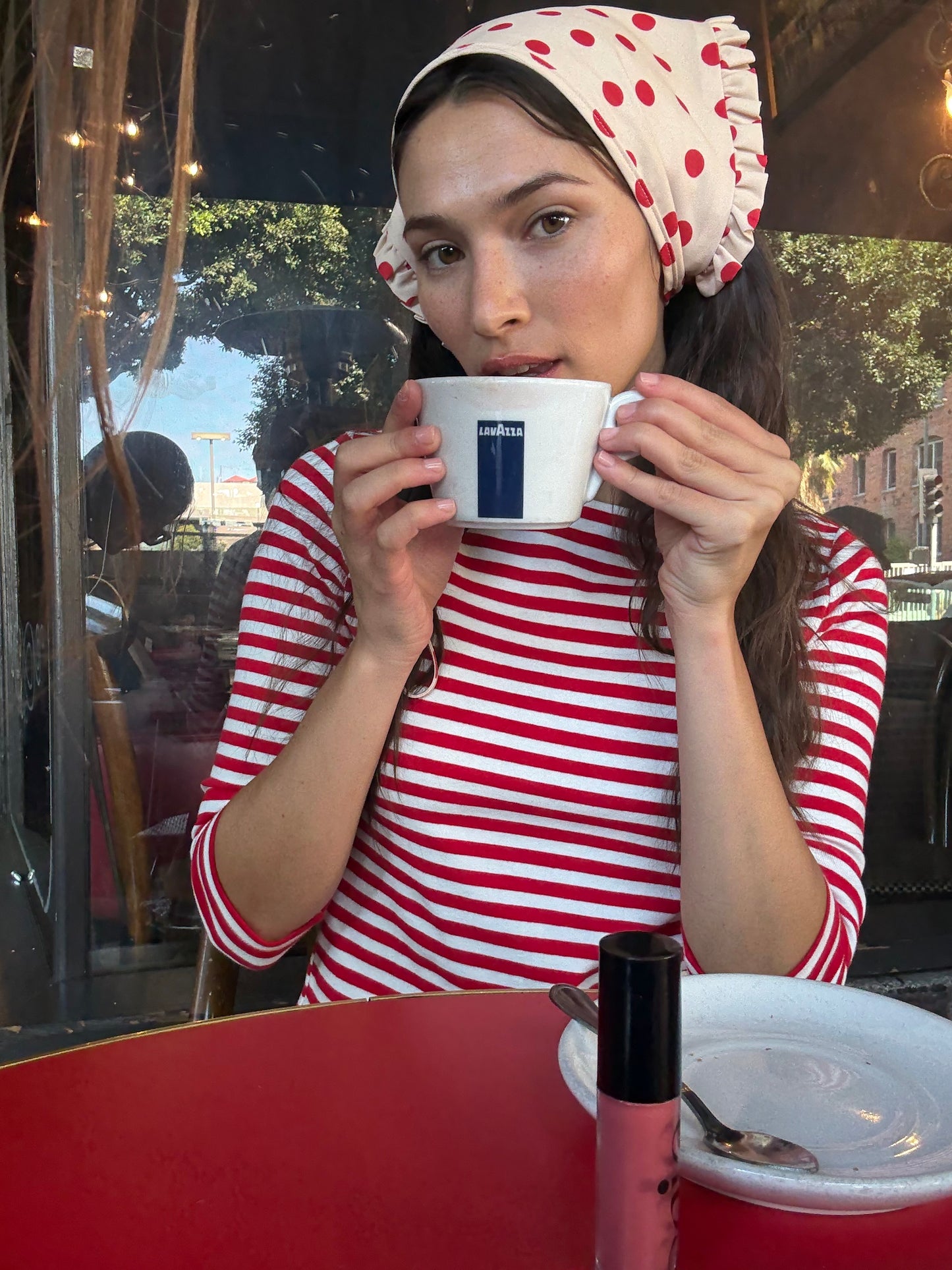 Mandy Handkerchief - Scarlett Dot